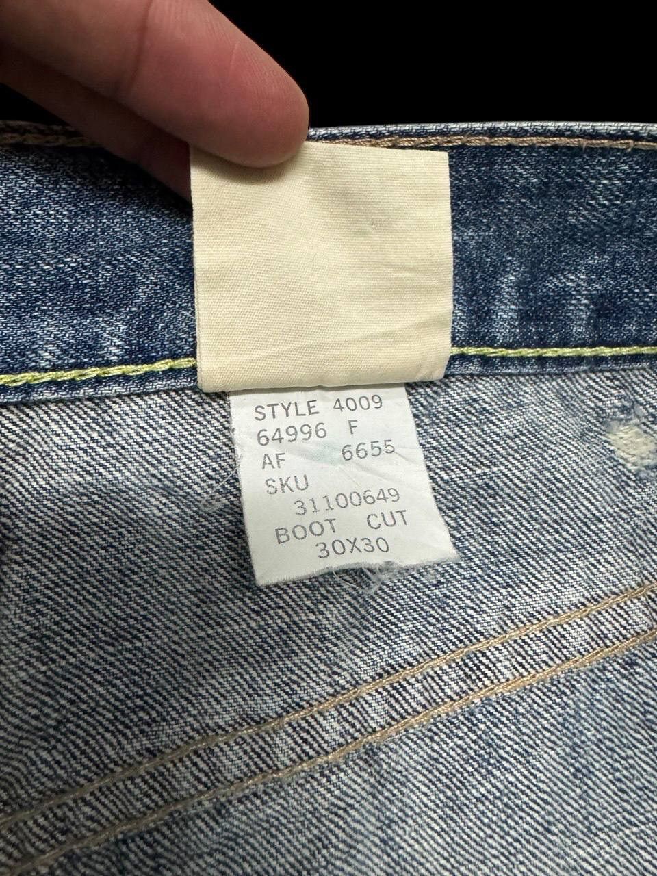 Abercrombie & Fitch BOOTCUT Sick Abrecrombie Mudwash Distress Tattoo Baggy Flare Size US 30 / EU 46 - 13 Thumbnail
