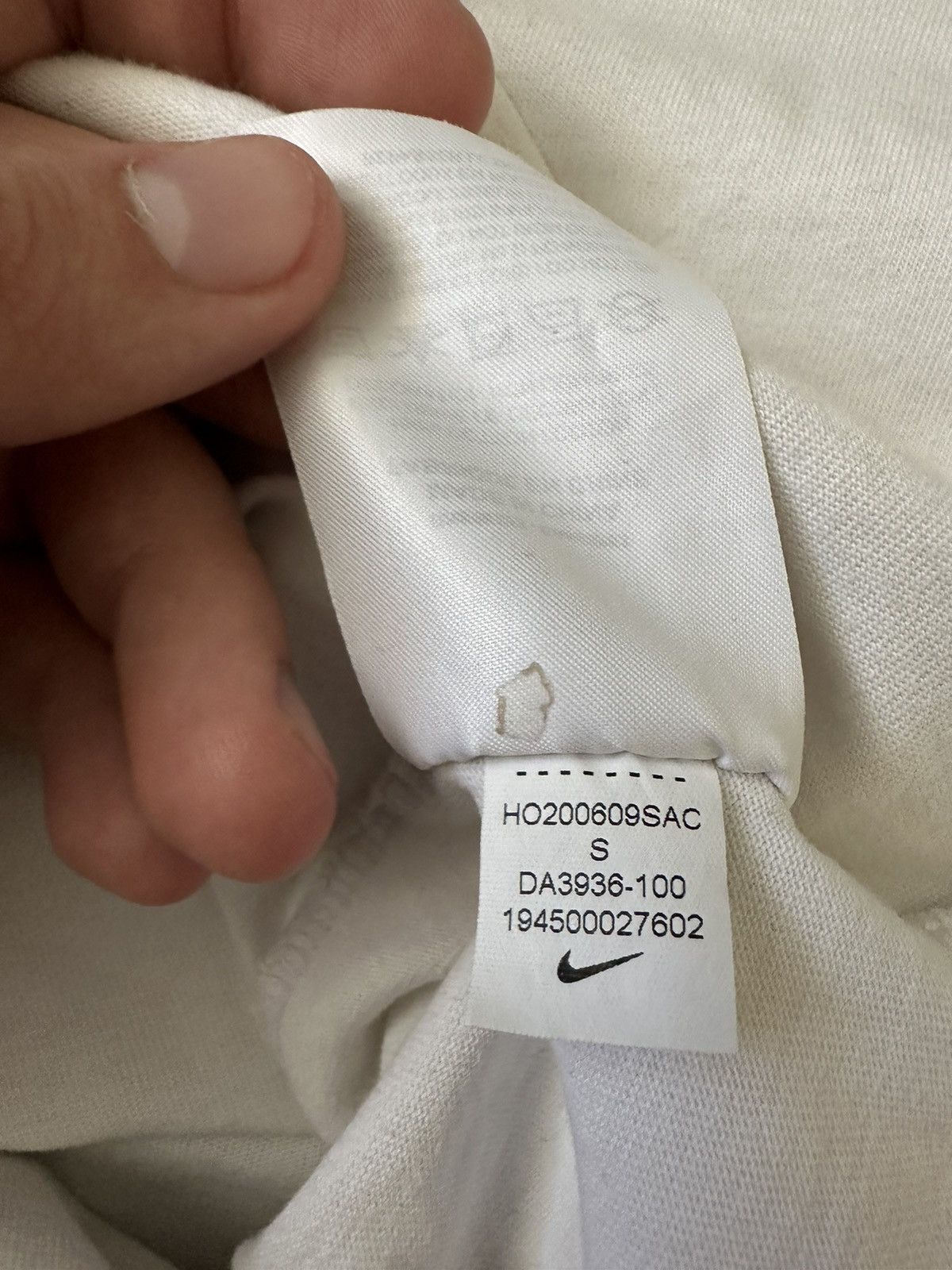 Nike Nike Forza Nocta White T shirt Big logo hype drake size M Size US M / EU 48-50 / 2 - 9 Thumbnail