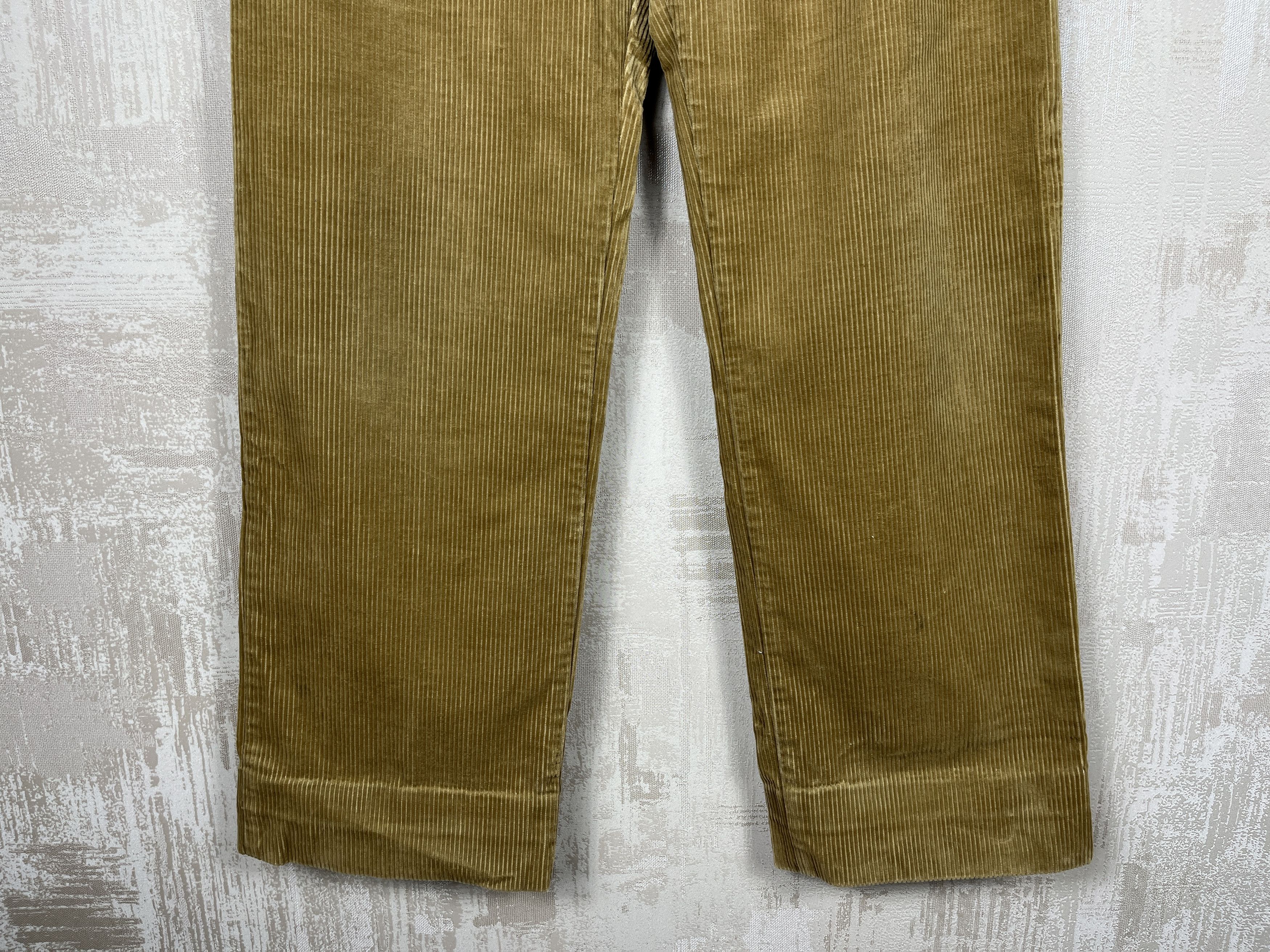 Vintage 70s 80s Wrangler Corduroy Vintage Chino Pants Eclair Zip Size US 34 / EU 50 - 4 Thumbnail