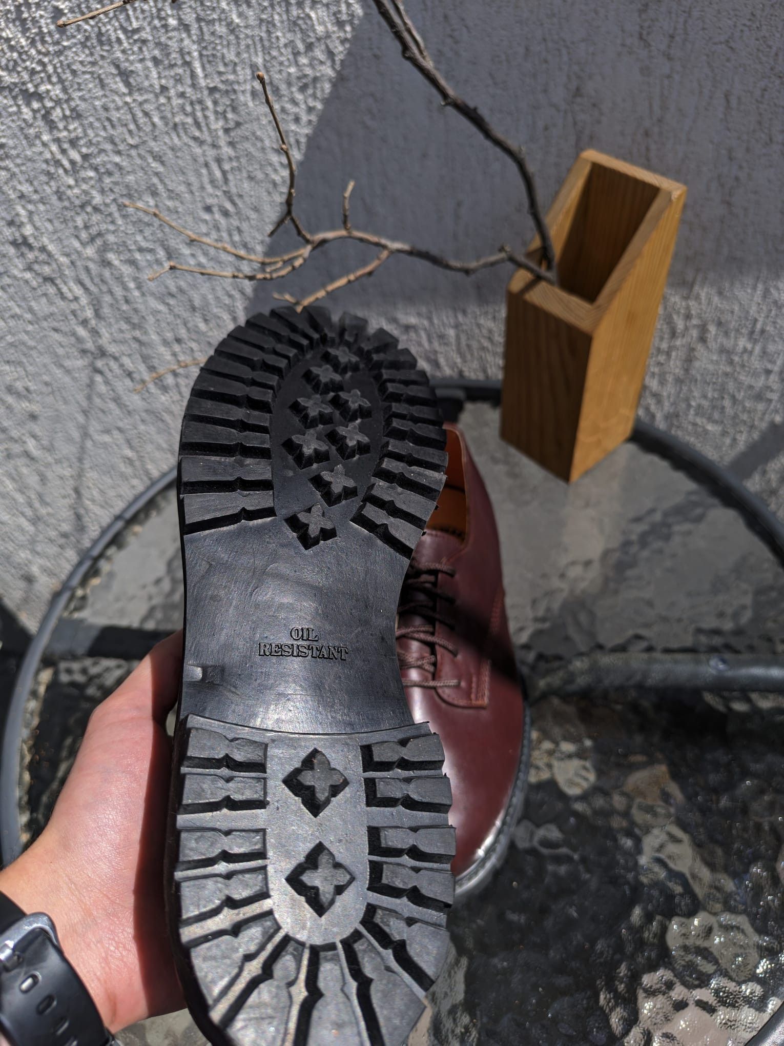Seditionaries × Vintage chunky leather derby shoes vintage grinders england punk Size US 10 / EU 43 - 6 Thumbnail