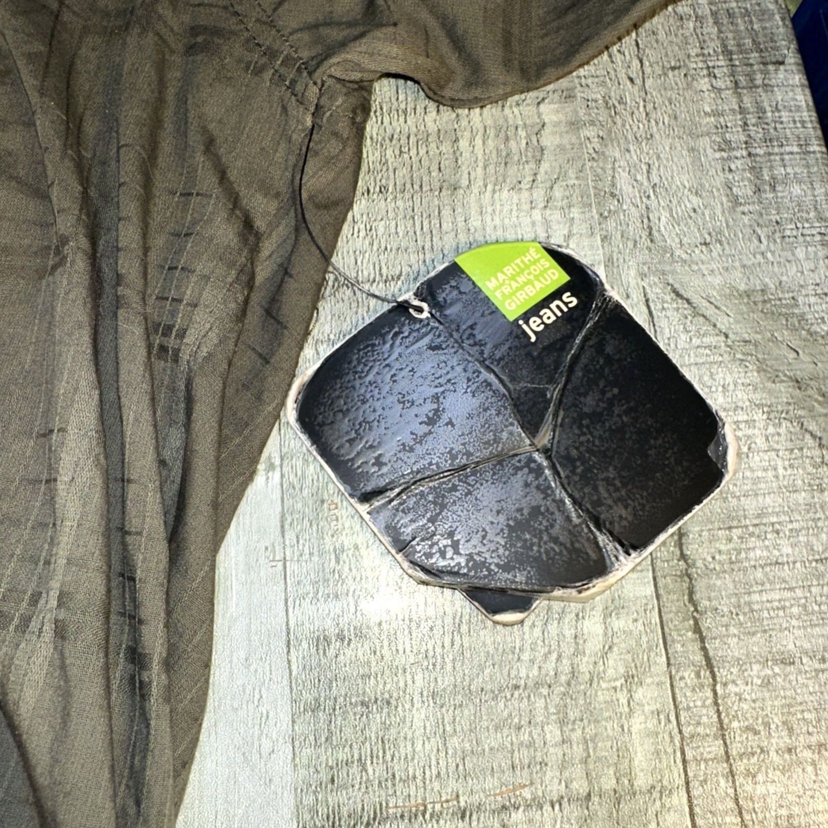 Vintage VINTAGE Girbaud Shirt Mens 3XL Brown Cotton Knit Solid French Cuffs 90s Retro Logo Pockets Collared Button-Up Size US XXL / EU 58 / 5 - 3 Thumbnail