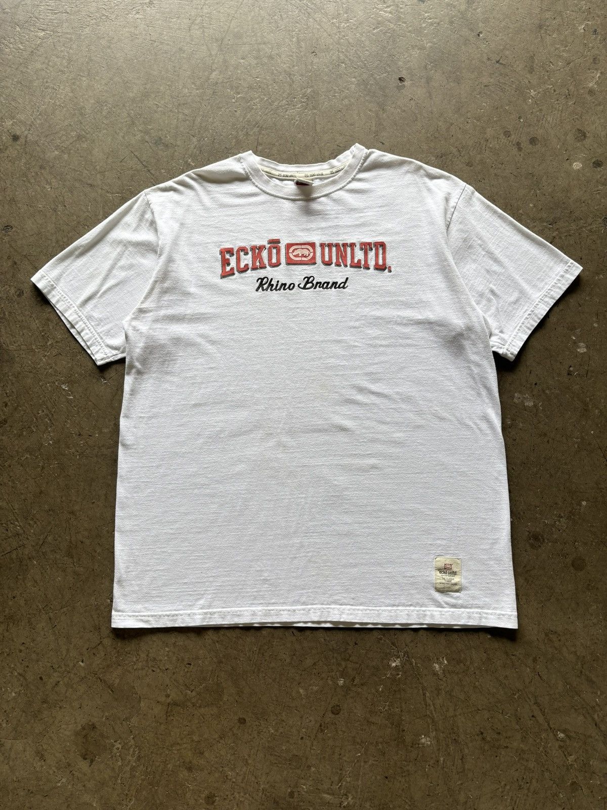 Ecko Unltd. Y2k Ecko Unltd Rhino Streetwear T Shirt Size US XXL / EU 58 / 5 - 1 Thumbnail