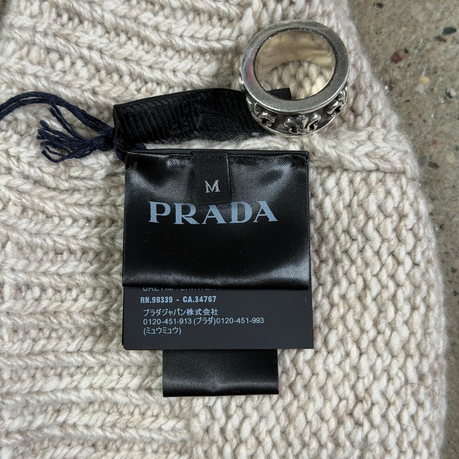 Prada Prada Cashmere Beanie Size ONE SIZE - 6 Thumbnail