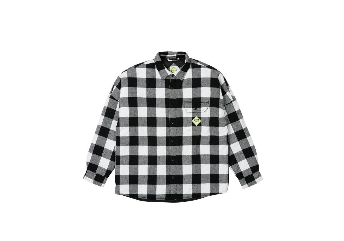 Palace PALACE HARDWARE INSULATED OVERSHIRT WHITE PLAID COTTON XL Size US XL / EU 56 / 4 - 1 Thumbnail