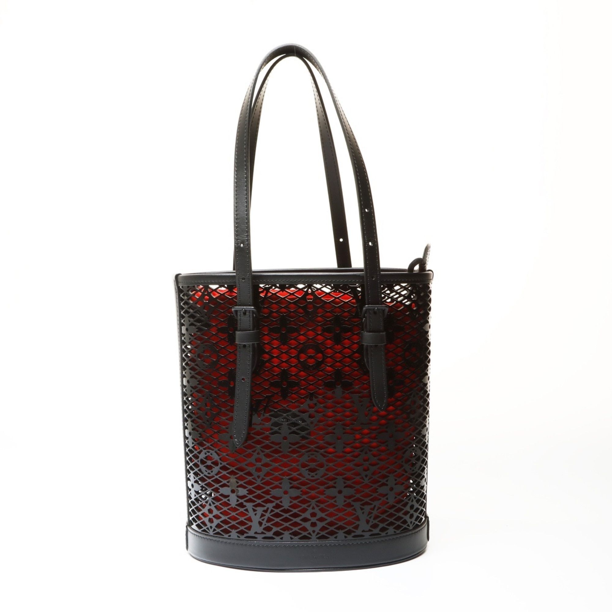 Louis Vuitton Louis Vuitton Monogram Lace Bucket PM Shoulder Bag, Black Size ONE SIZE - 1 Thumbnail
