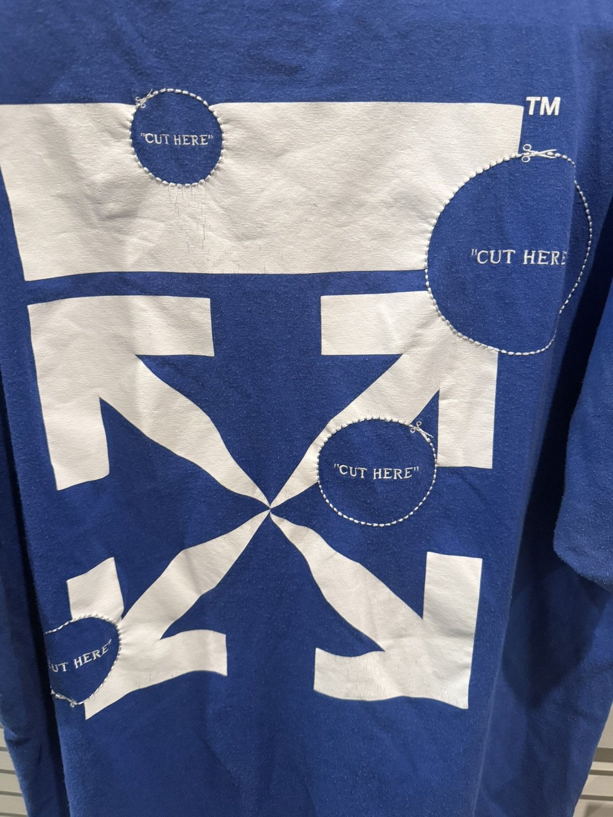 Off-White Off white hand tee Size US XL / EU 56 / 4 - 3 Thumbnail
