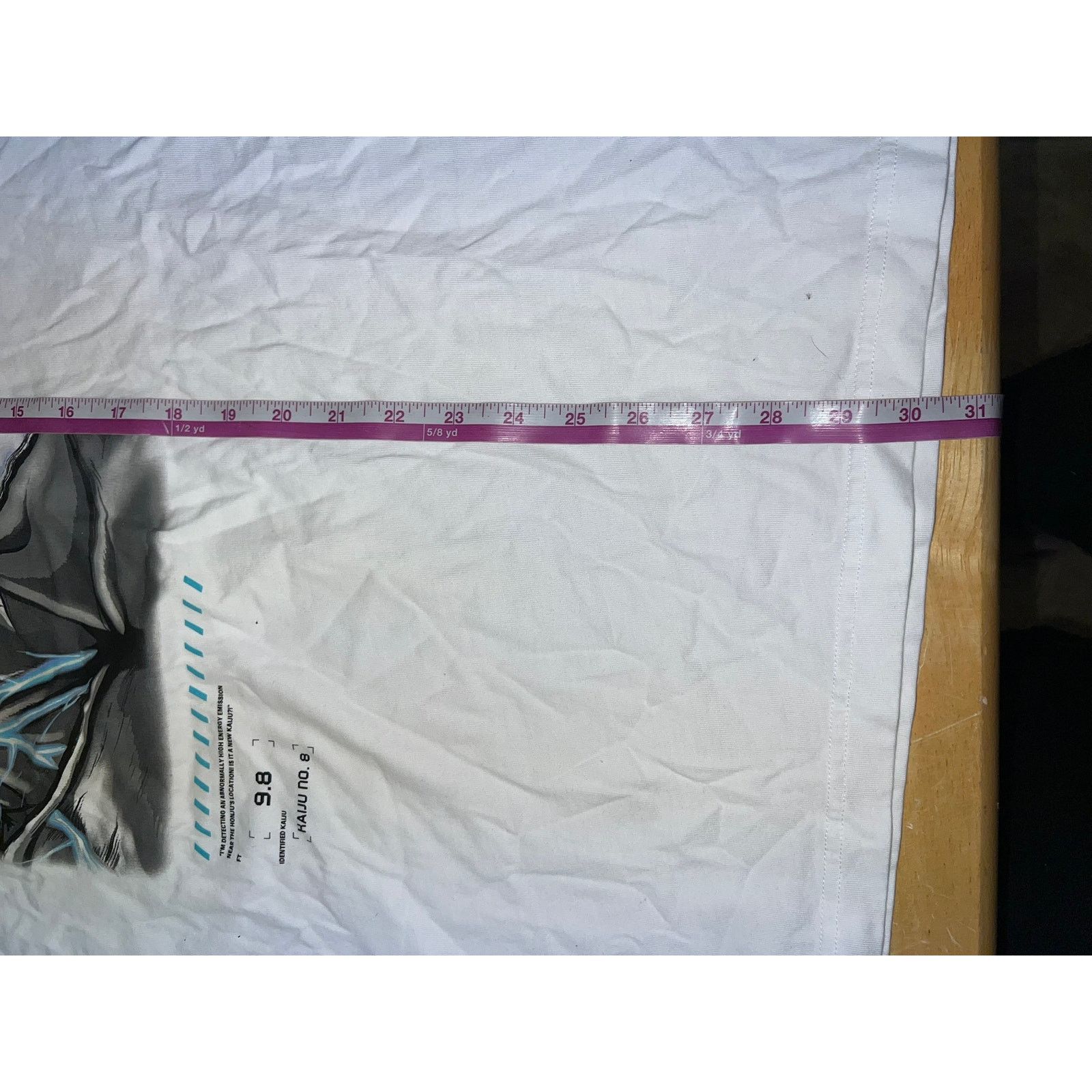 Uniqlo Uniqlo Kaiji No. Eight Shirt Number 8 Anime Graphic White 3X Size US XXL / EU 58 / 5 - 8 Thumbnail