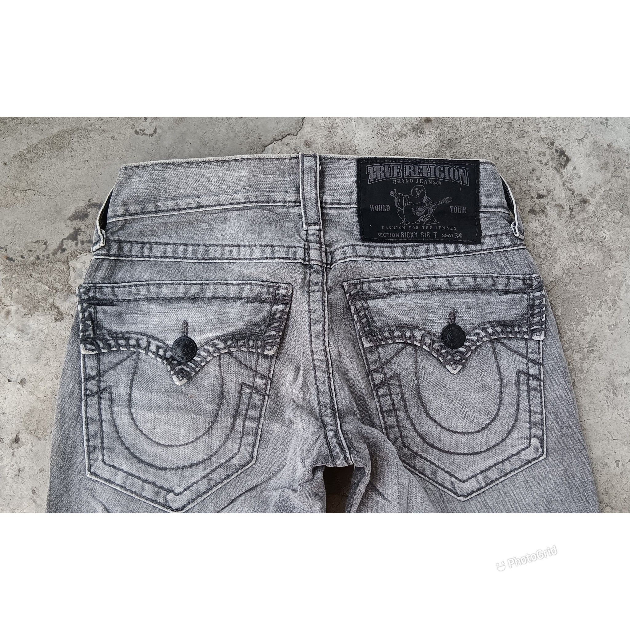 True Religion True Religion USA Distressed Denim Size US 31 - 4 Thumbnail
