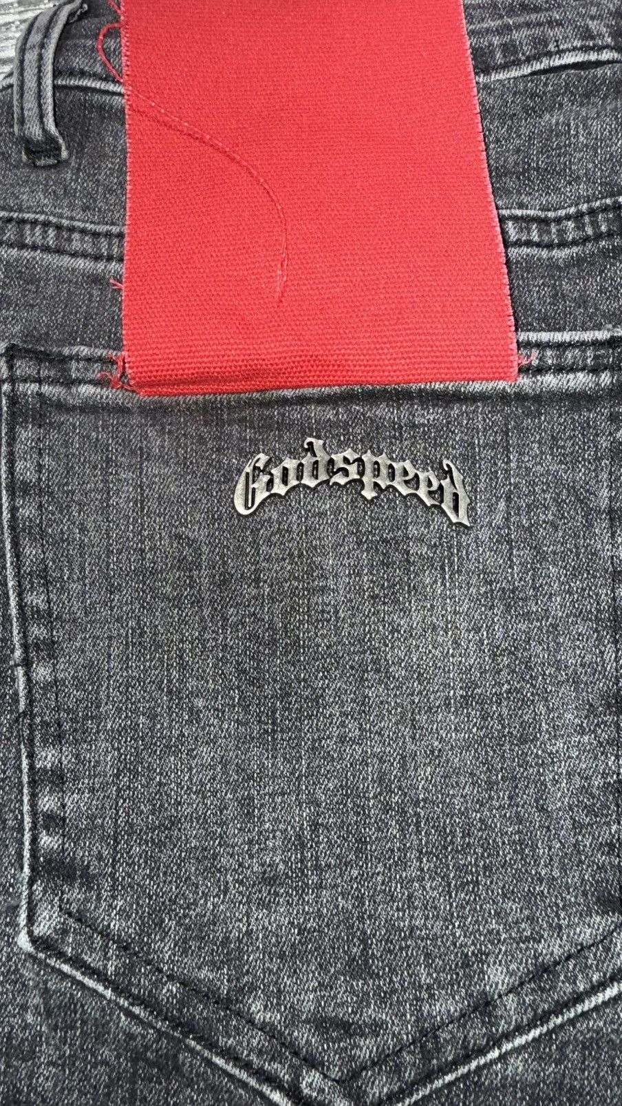 Godspeed Godspeed Infinity Denim Shorts Size US 30 / EU 46 - 4 Thumbnail