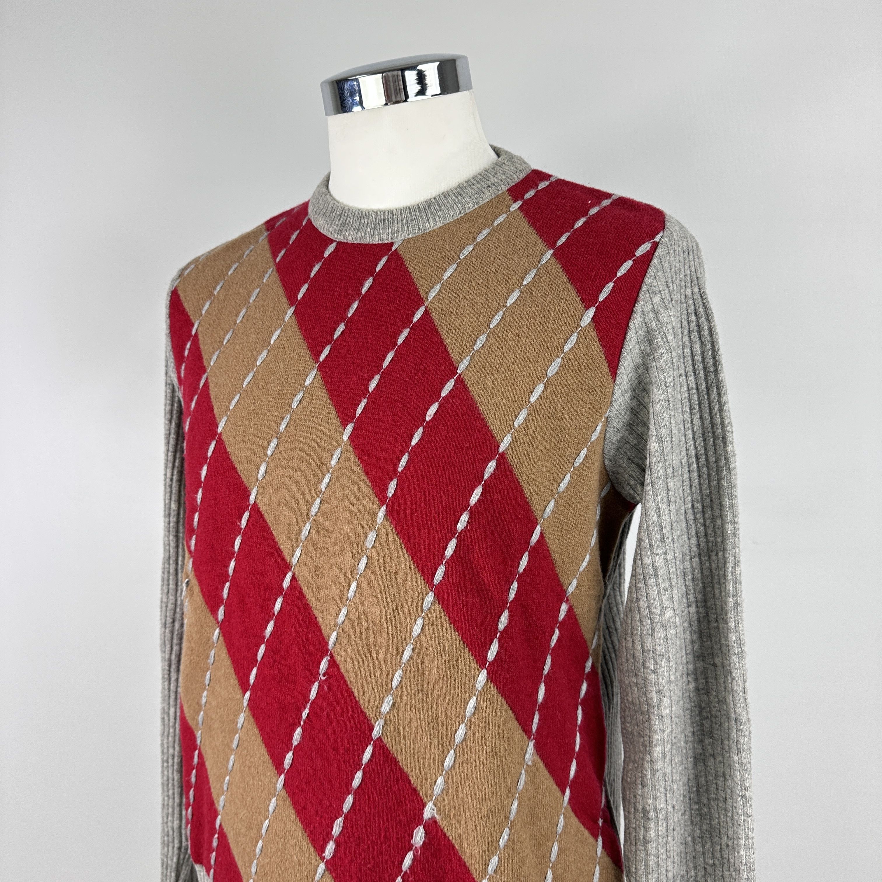 Dolce & Gabbana Maglione D&G ROMBI – 48 IT Size US M / EU 48-50 / 2 - 2 Thumbnail