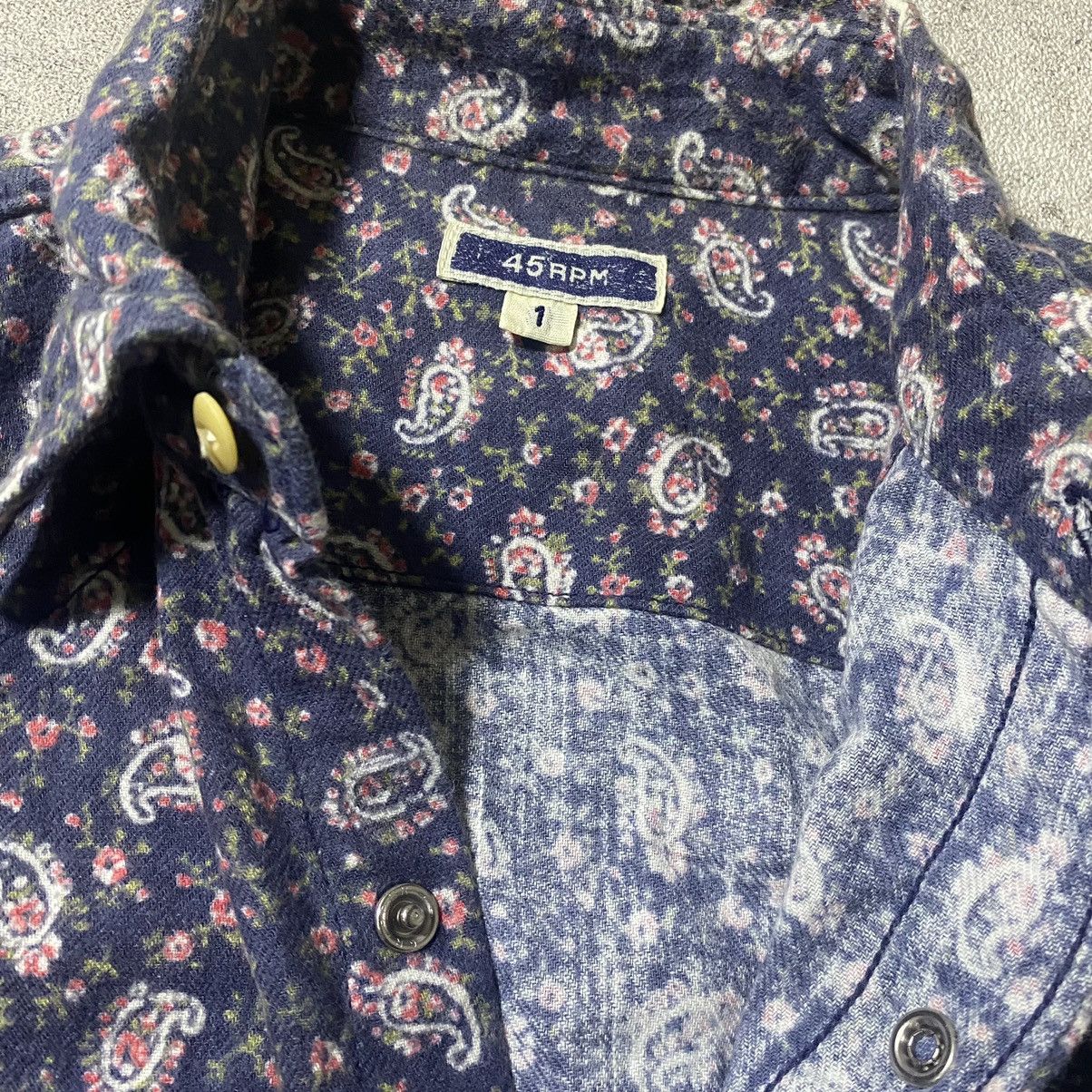 45rpm 90s Paisley 45RPM Shirt Snap Button Size US S / EU 44-46 / 1 - 4 Thumbnail
