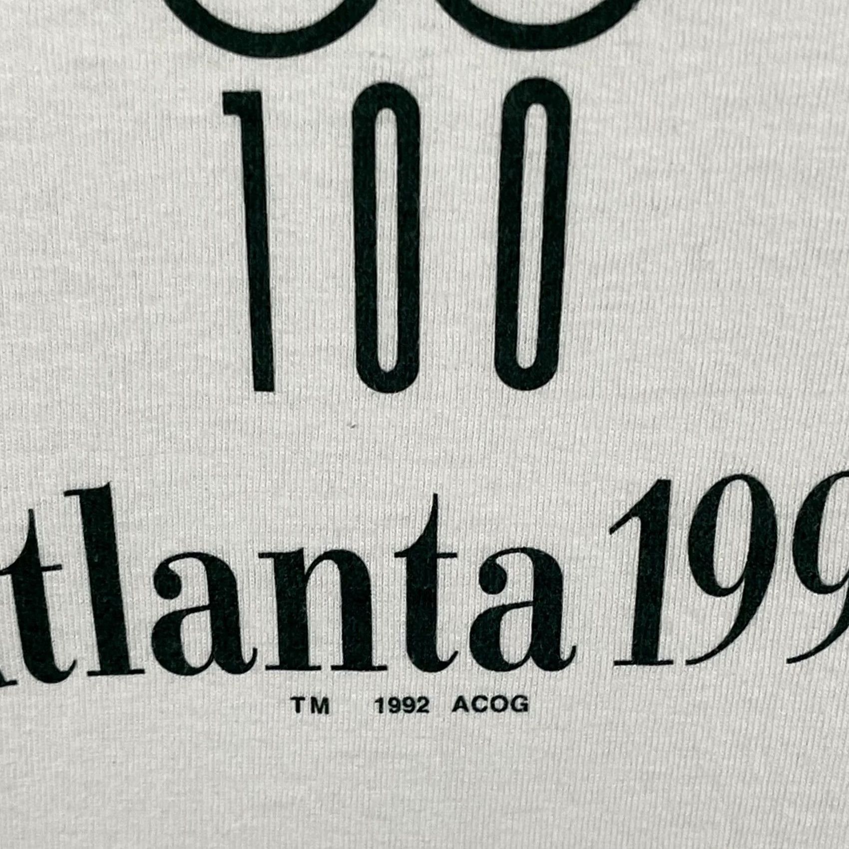 Champion VINTAGE Champion Shirt Mens XL White Atlanta 1996 Centennial Olympics Tee USA Size US XL / EU 56 / 4 - 5 Thumbnail