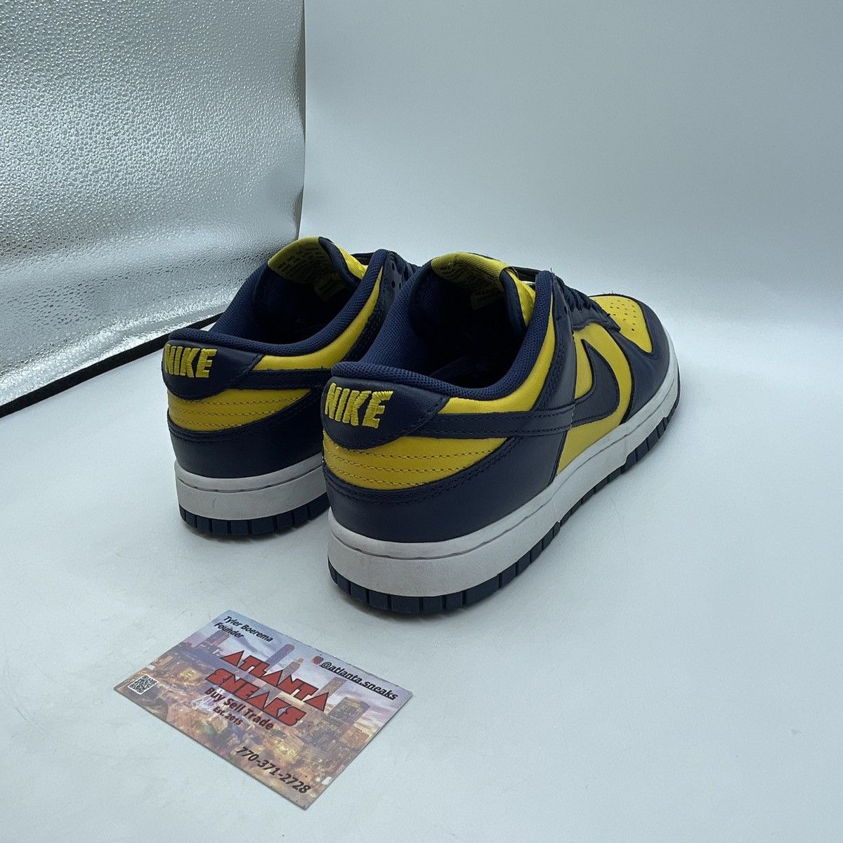 Nike Dunk low Michigan Size US 8 / EU 41 - 5 Thumbnail
