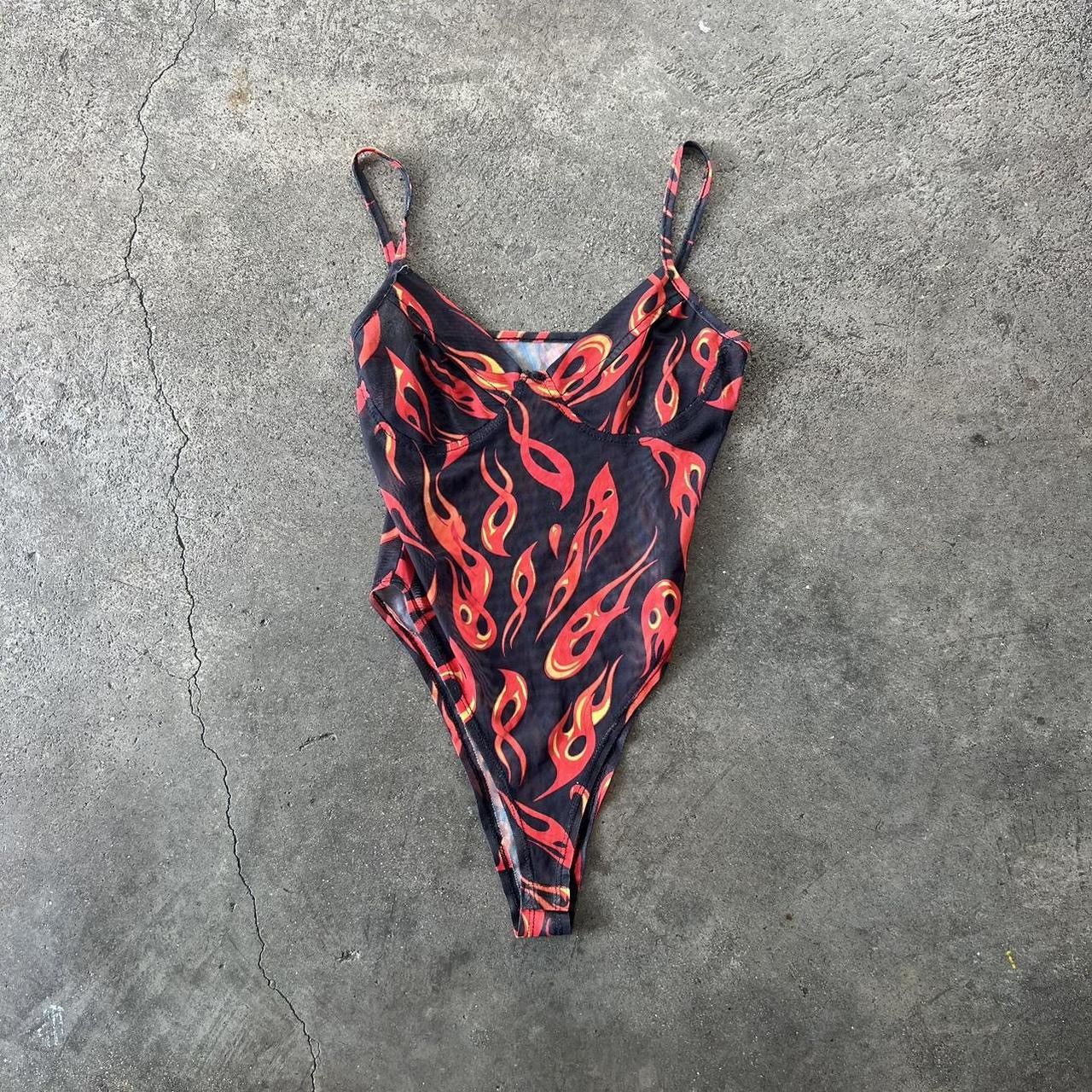 Vintage FLAMIN_BODYSUIT Size S / US 4 / IT 40 - 1 Thumbnail
