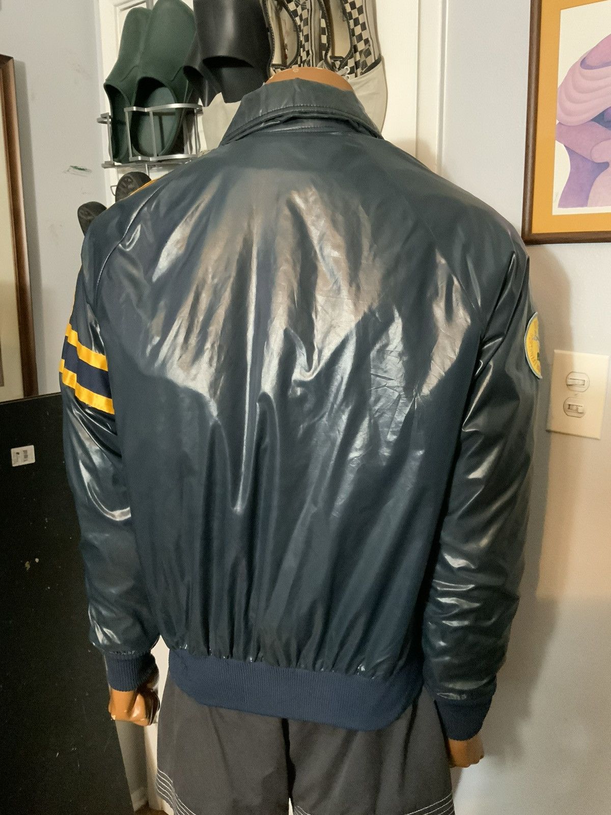 Vintage Vintage 80s Fenwick Borden Fishing Team Member Patch Jacket Size US L / EU 52-54 / 3 - 12 Thumbnail