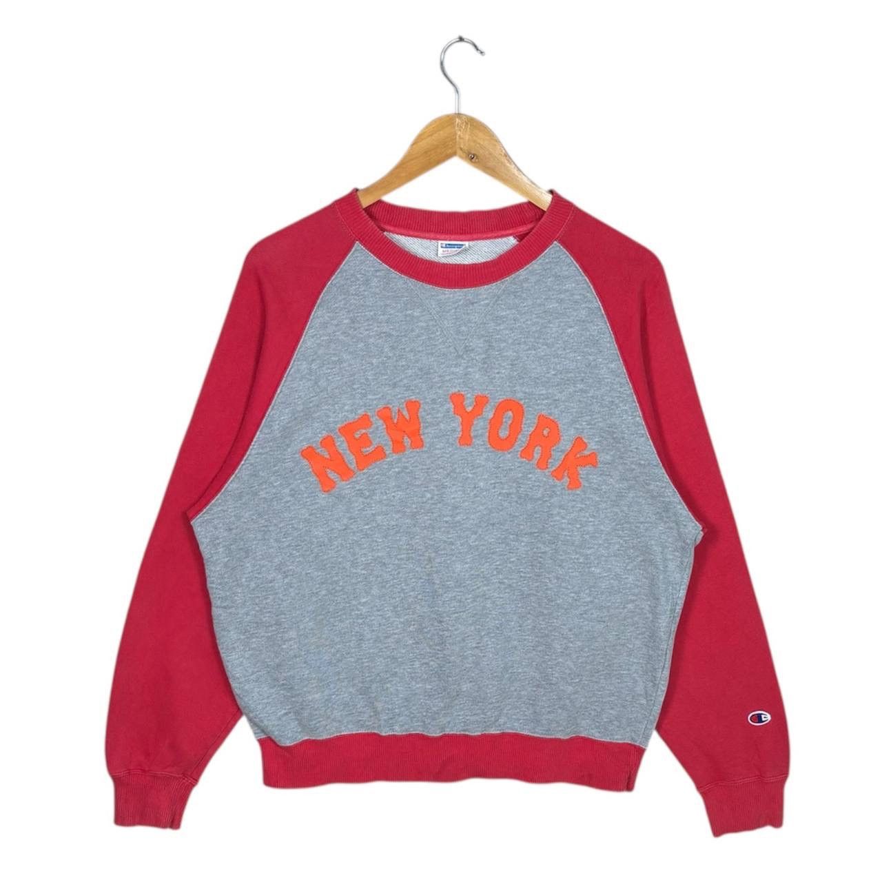 Champion Vintage Champion New York Raglan Boxy Sweatshirt Jumper Size US M / EU 48-50 / 2 - 1 Thumbnail