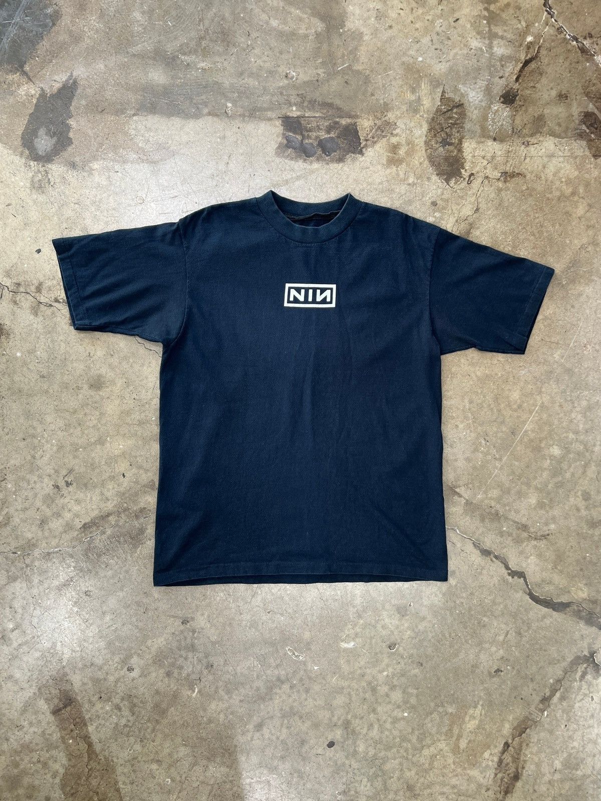 Vintage Vintage 90s Nine Inch Nails NIN Tee XL Size US XL / EU 56 / 4 - 5 Thumbnail