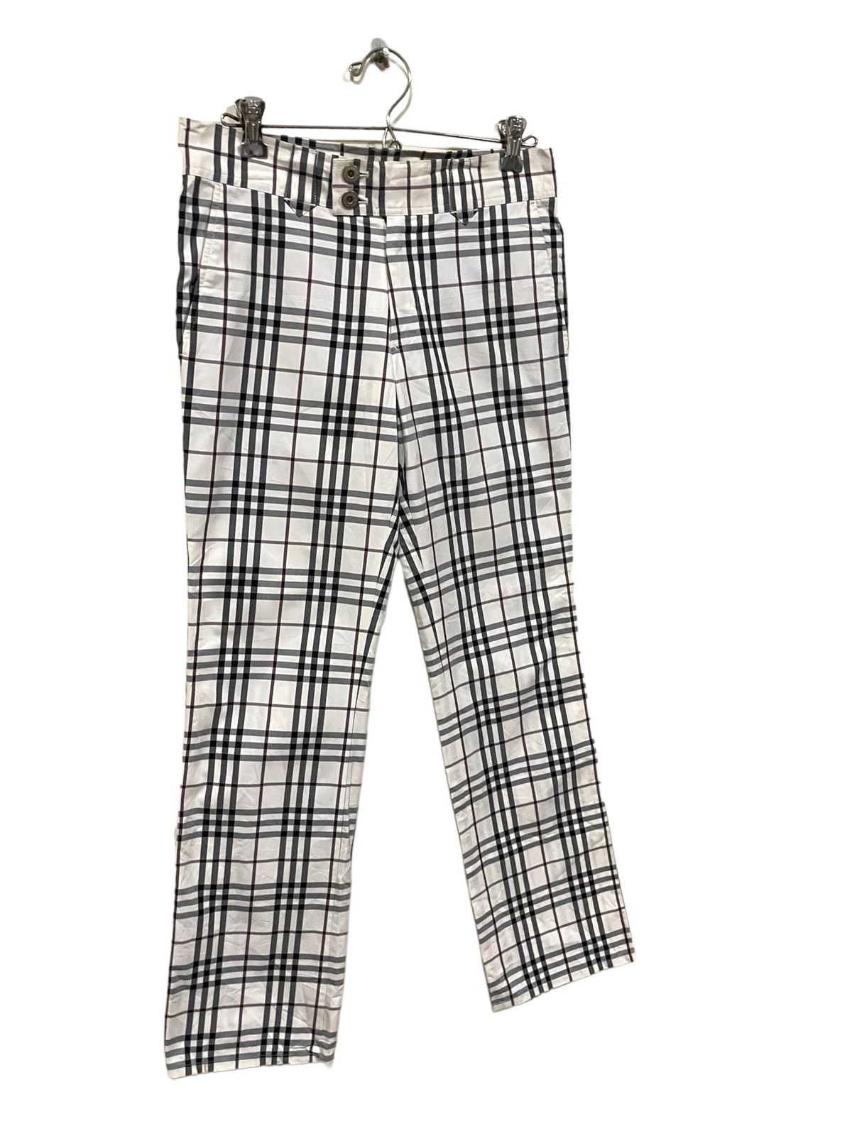 Black Label Burberry Blacklabel Checkered Pants Size US 30 / EU 46 - 4 Thumbnail