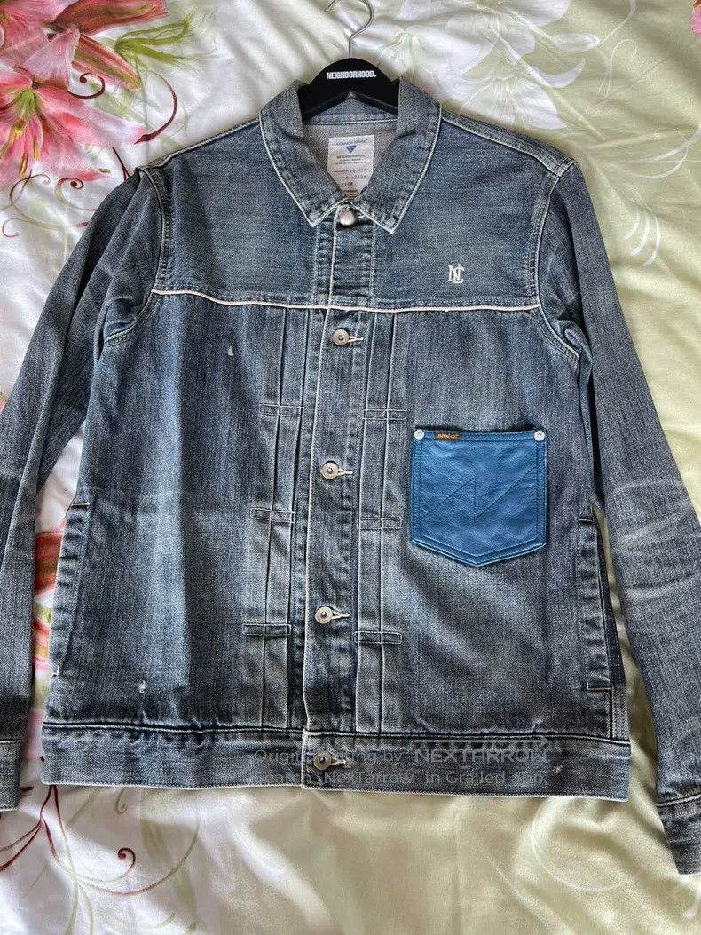 Neighborhood Neighborhood Denim Jacket Size US L / EU 52-54 / 3 - 1 Thumbnail