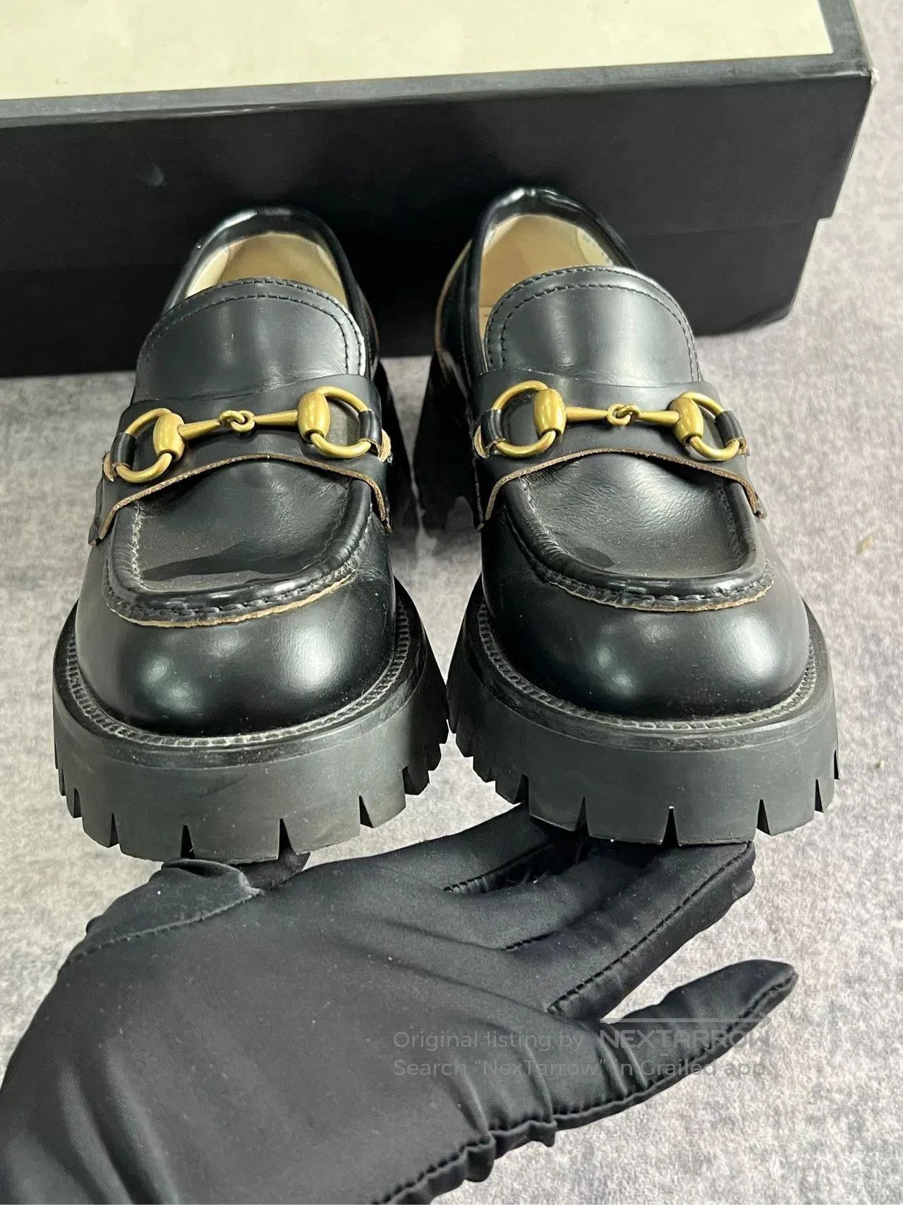 Gucci Gucci Platform Loafers. Size US 6.5 / IT 36.5 - 5 Thumbnail