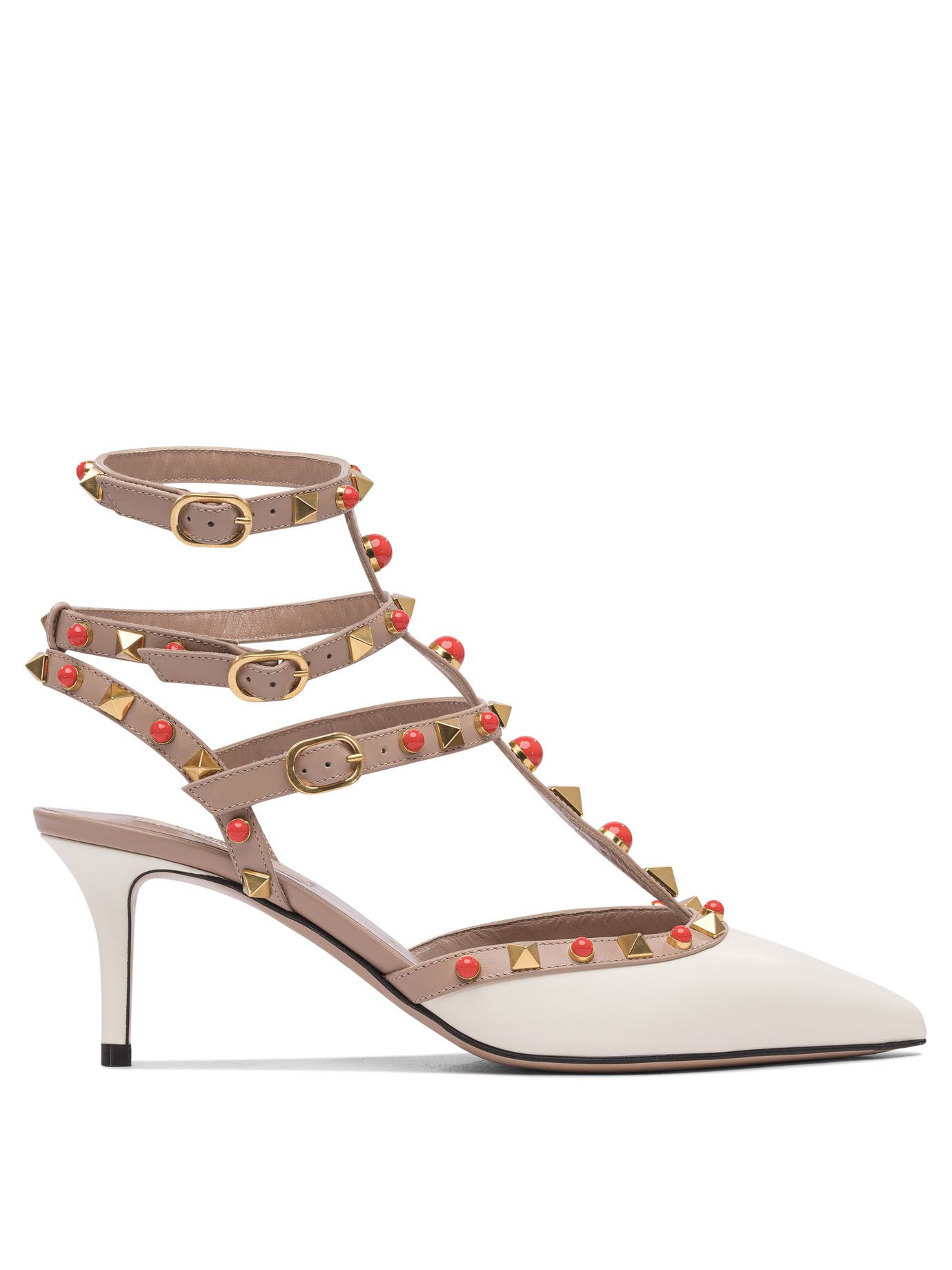 パンプス VALENTINO Two-tone leather Foliefoliage pumps Valentino Two-Tone Leather Foliefoliage Pumps | Grailed