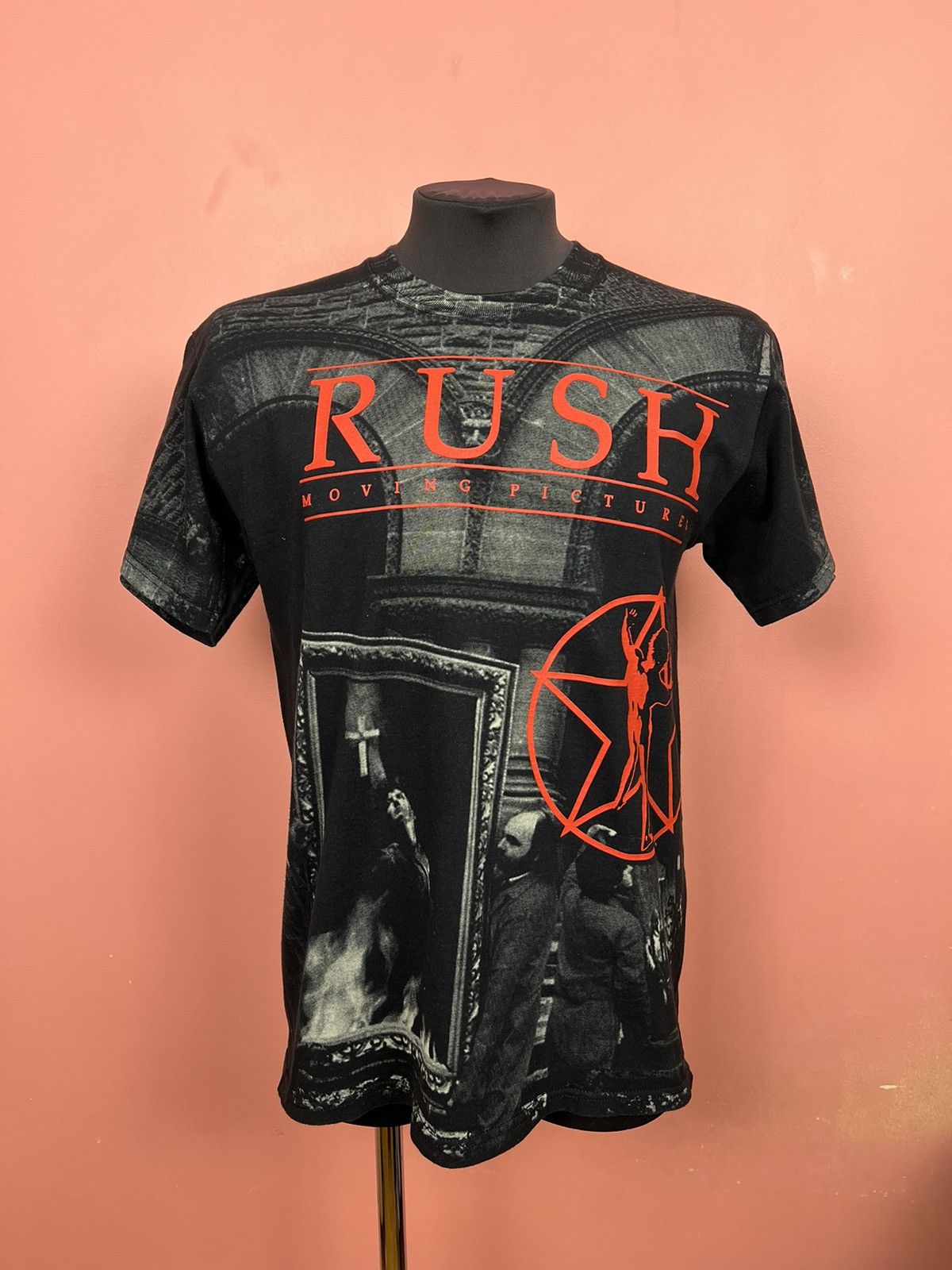 Vintage Rush full printed tee shirt 2011 2010 rock hype Size US L / EU 52-54 / 3 - 1 Thumbnail