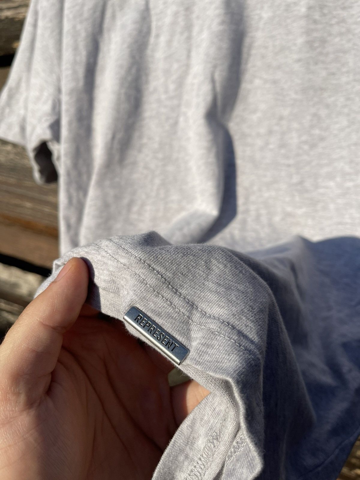 Represent Clo. Represent Owners Club Grey big logo t-shirt Size US M / EU 48-50 / 2 - 8 Thumbnail
