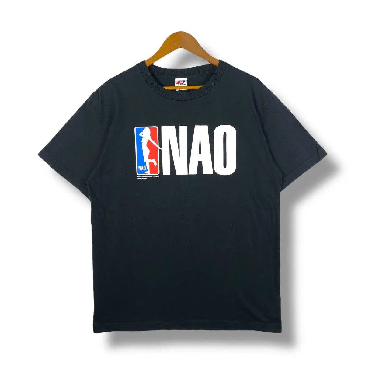 Japanese Brand Vintage NAO Nature Appropriate Overture Graphic Tee Shirt Size US XL / EU 56 / 4 - 1 Thumbnail