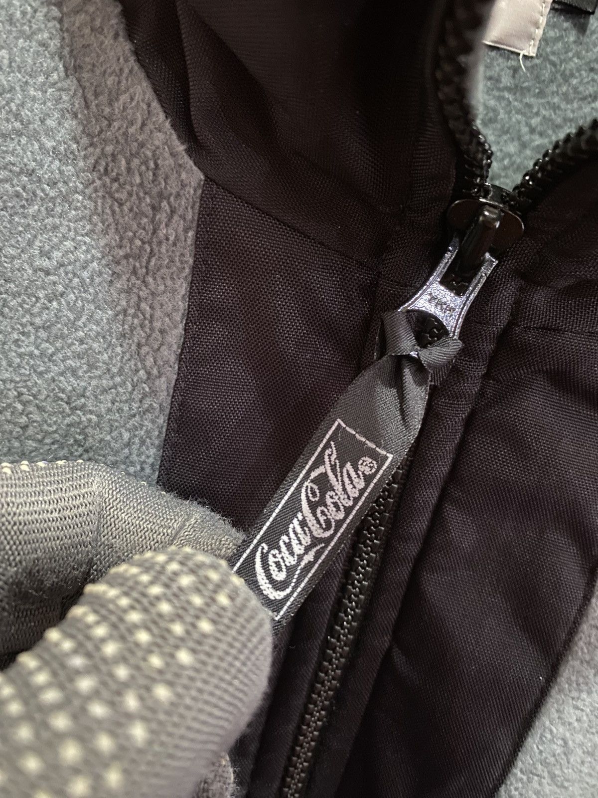 Coca Cola VINTAGE COCA COLA 1/4 ZIPPER FLEECE JACKET Size US M / EU 48-50 / 2 - 4 Thumbnail