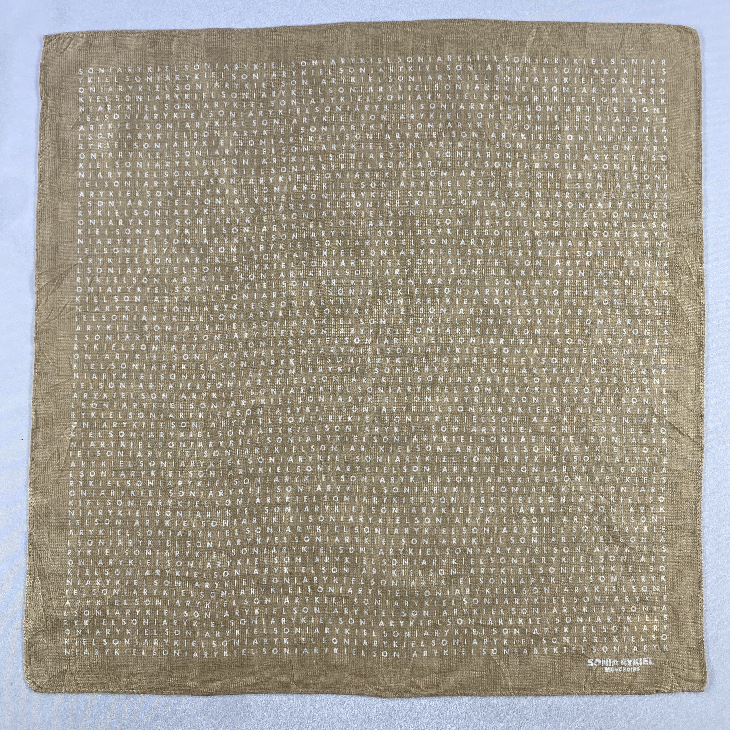 Vintage Sonia Rykiel Bandana/ Handkerchief / Neckerchief Size ONE SIZE - 1 Thumbnail