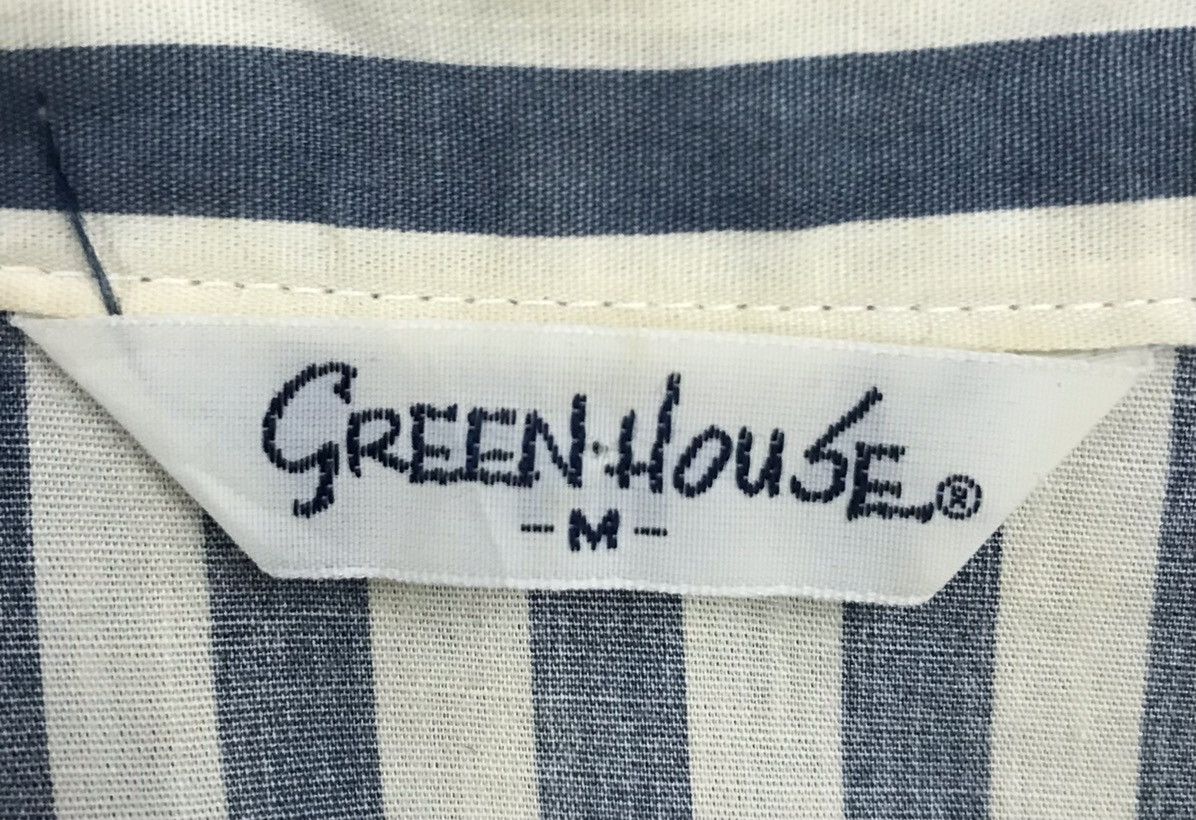 Vintage Vintage Green House Street Meeting Casual Fashion Shirt Size US L / EU 52-54 / 3 - 10 Thumbnail