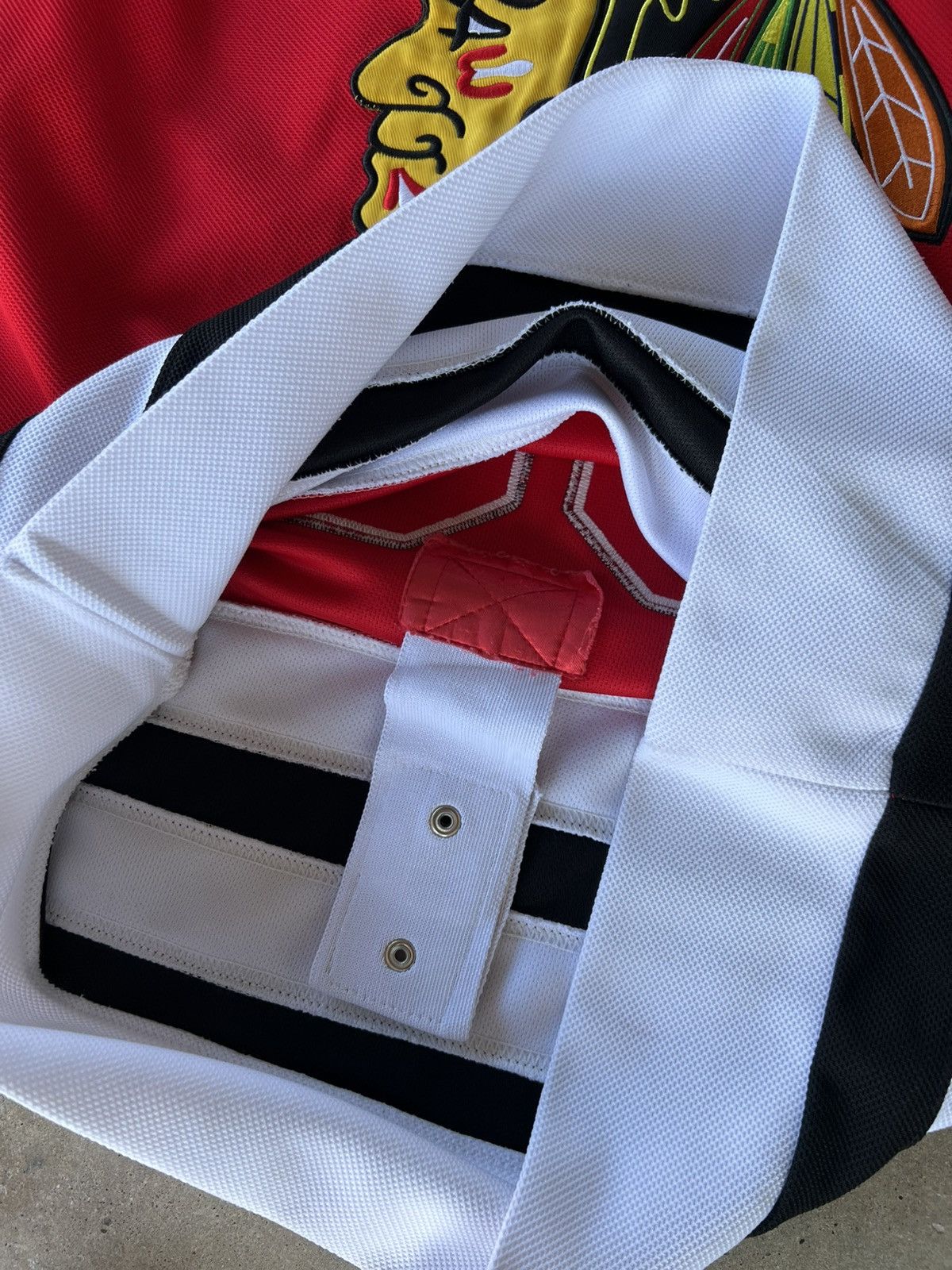 NHL Vintage NHL Chicago Blackhawks Authentic Hockey Jersey Size US L / EU 52-54 / 3 - 3 Thumbnail