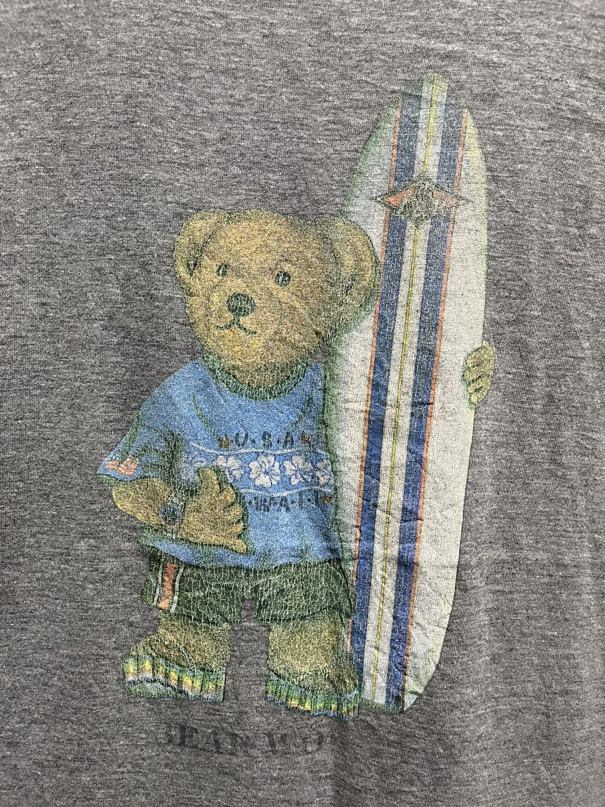 Vintage Bear Beach Surfboard ref.Polo Bear Tee 90s Size US L / EU 52-54 / 3 - 3 Thumbnail
