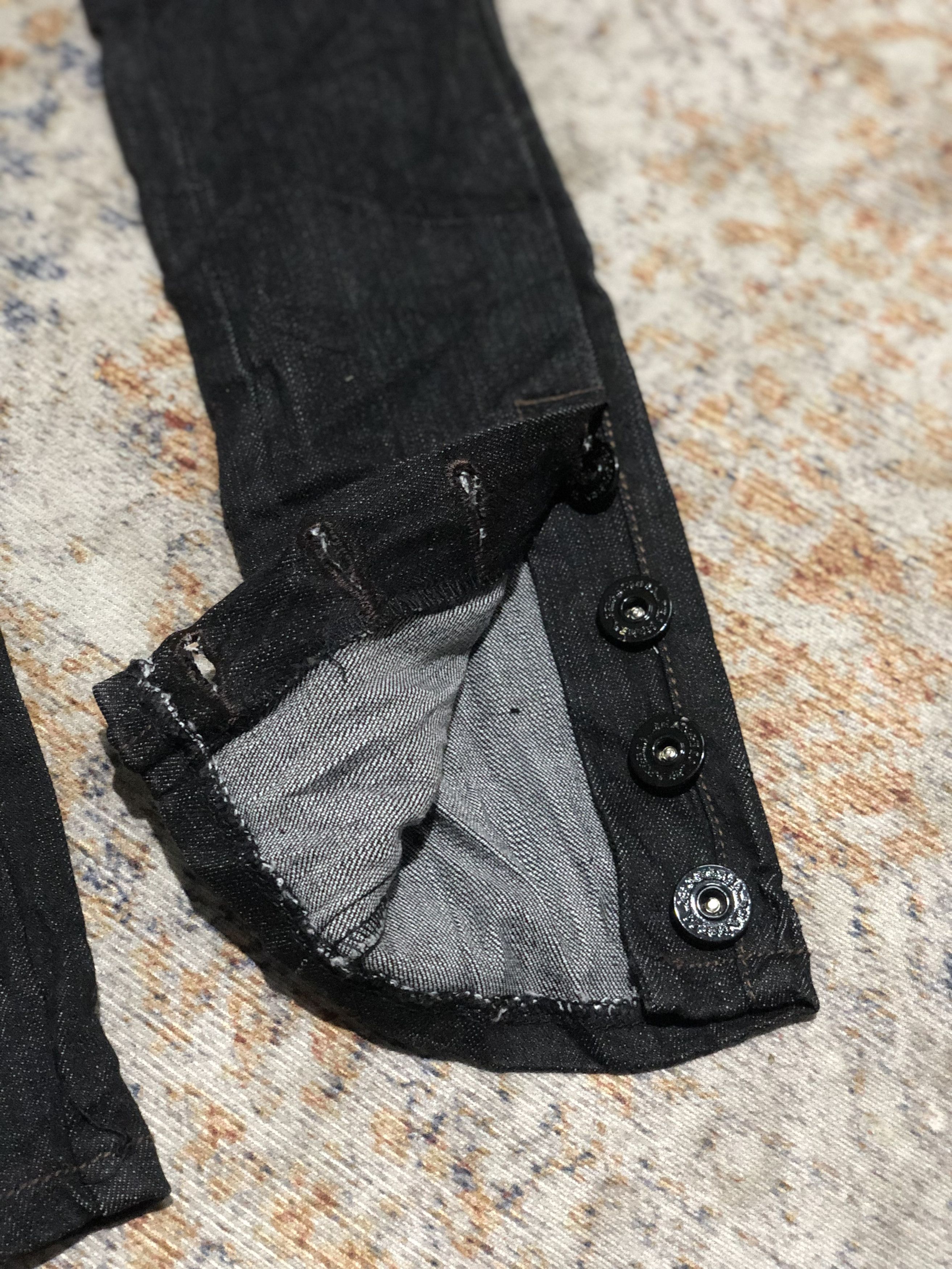 If Six Was Nine d.i.a gyaru japanese denim jeans pants Size 25" / US 0 / IT 36 - 9 Thumbnail