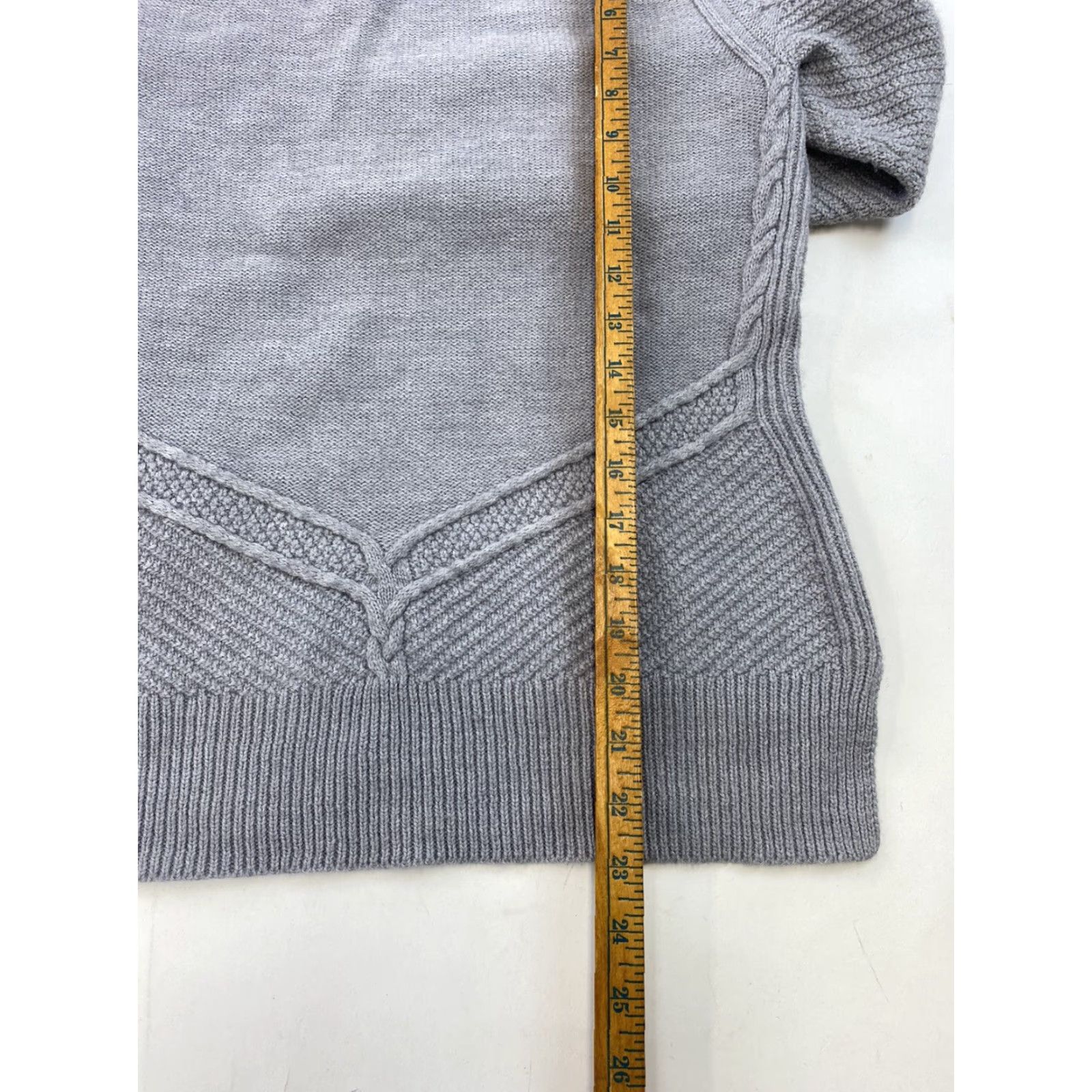 Cynthia Rowley Cynthia Rowley Sweater Women M Gray Wool Knit Pullover Size M / US 6-8 / IT 42-44 - 4 Thumbnail