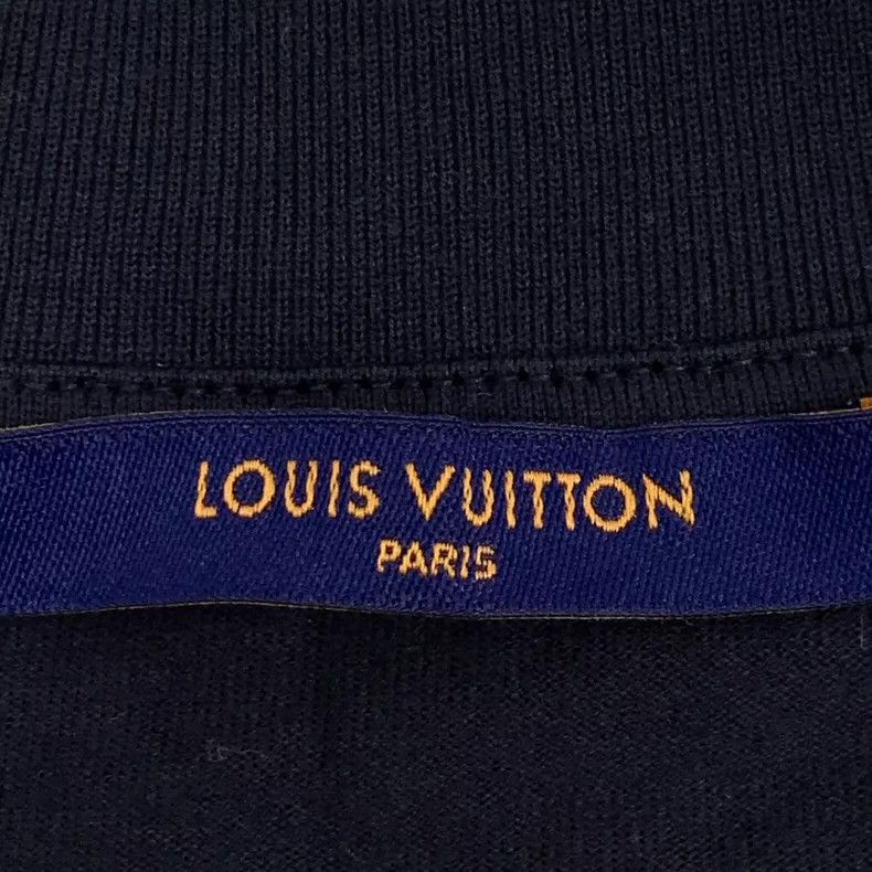 Louis Vuitton Louis Vuitton 22 black logo monogrammed cotton crewneck T- Size US L / EU 52-54 / 3 - 7 Thumbnail