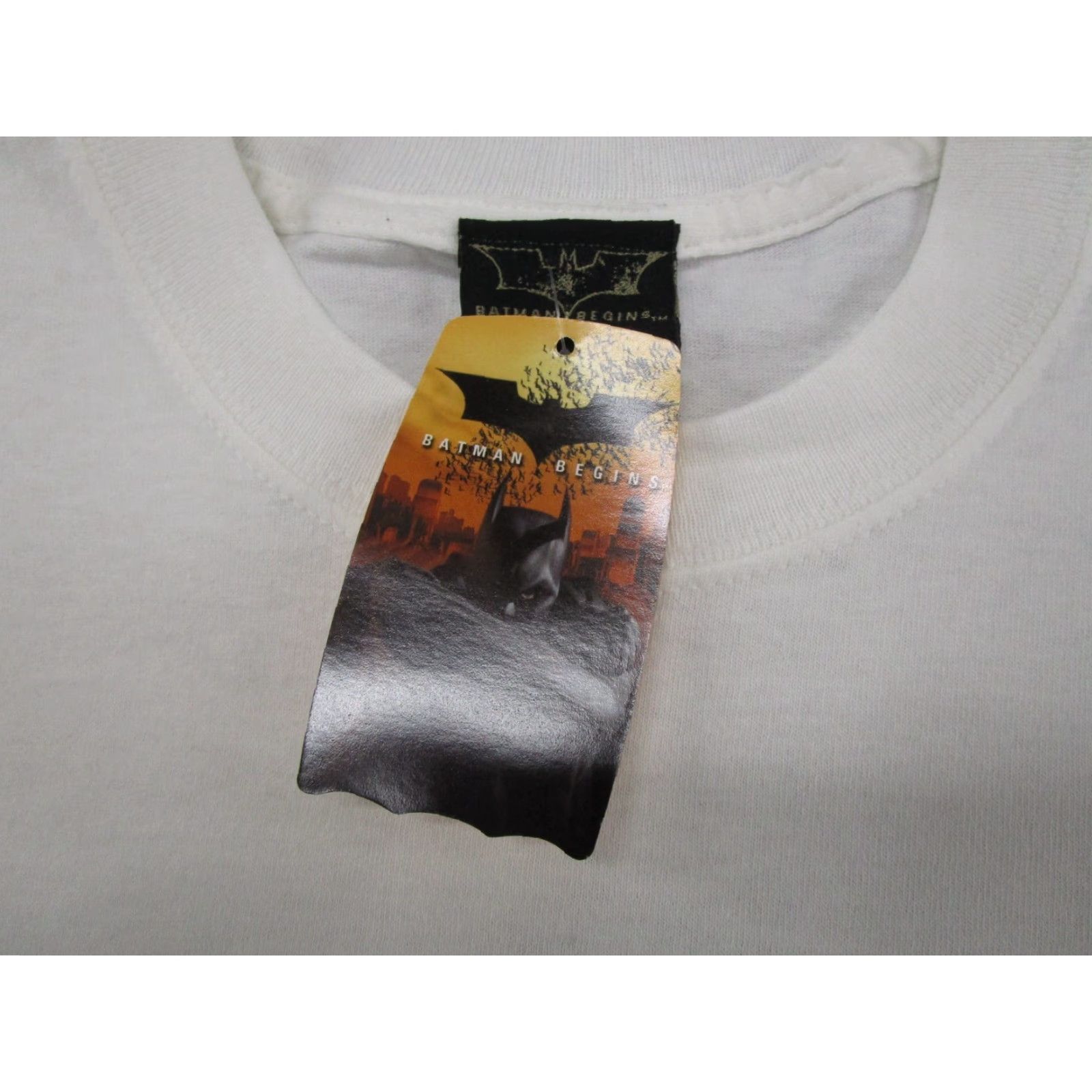 NASCAR NASCAR Batman Begins 400 Race Day 2006 Y2K Racing Promo Shirt Size M NEW Read Shirt Men White Batman Logo Crew Neck Short Sleeve Cotton Knit Vintage? Size US M / EU 48-50 / 2 - 3 Thumbnail