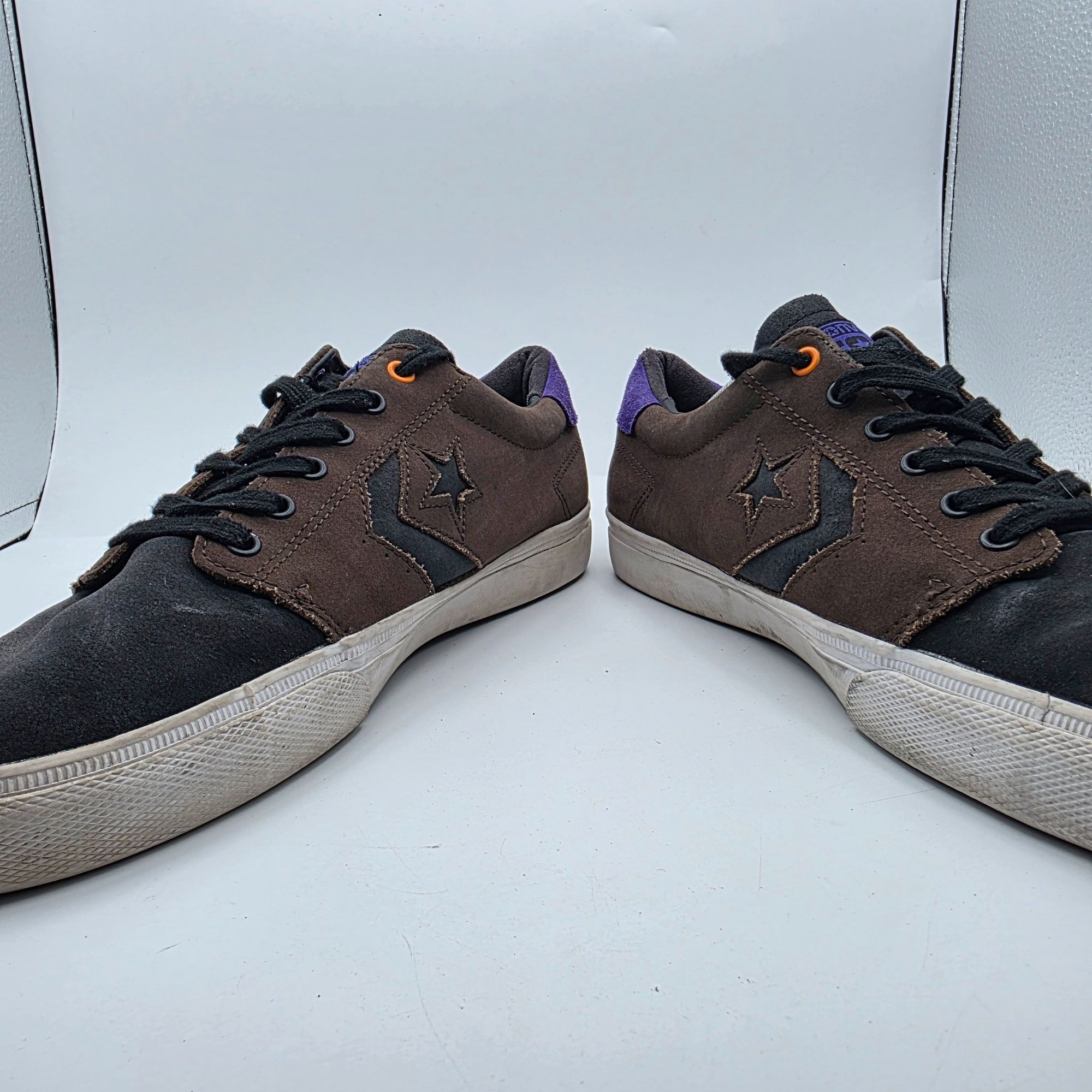 Converse Converse Skateboarding Men 12 Brown Black Sneakers Casual Sh Size US 12 / EU 45 - 3 Thumbnail