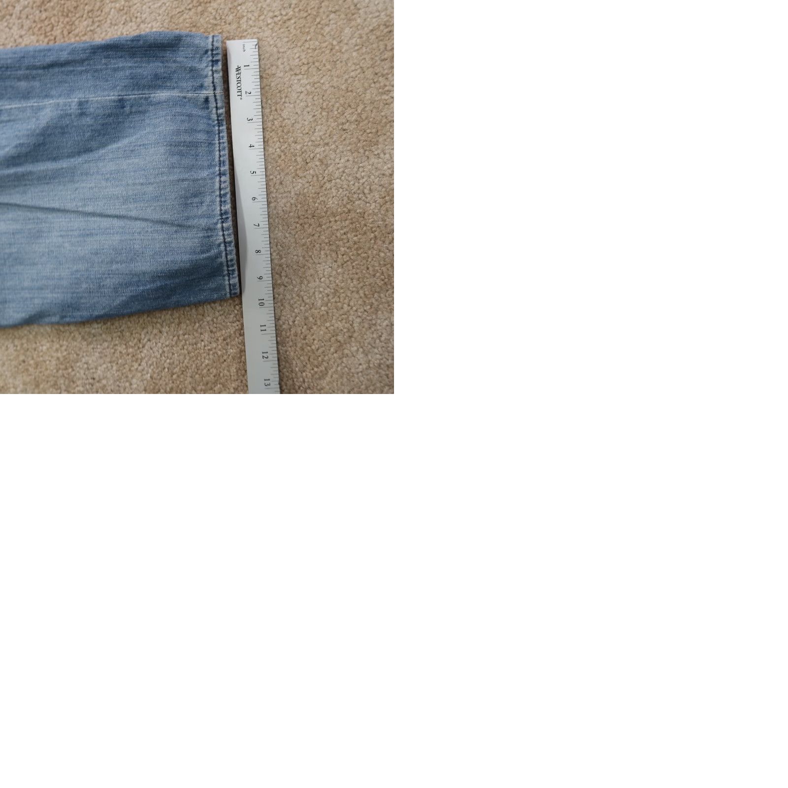 Polo Ralph Lauren Polo Ralph Lauren Jeans Thompson Mens 38x34 Blue Denim Baggy Loose Fit Size US M / EU 48-50 / 2 - 9 Thumbnail