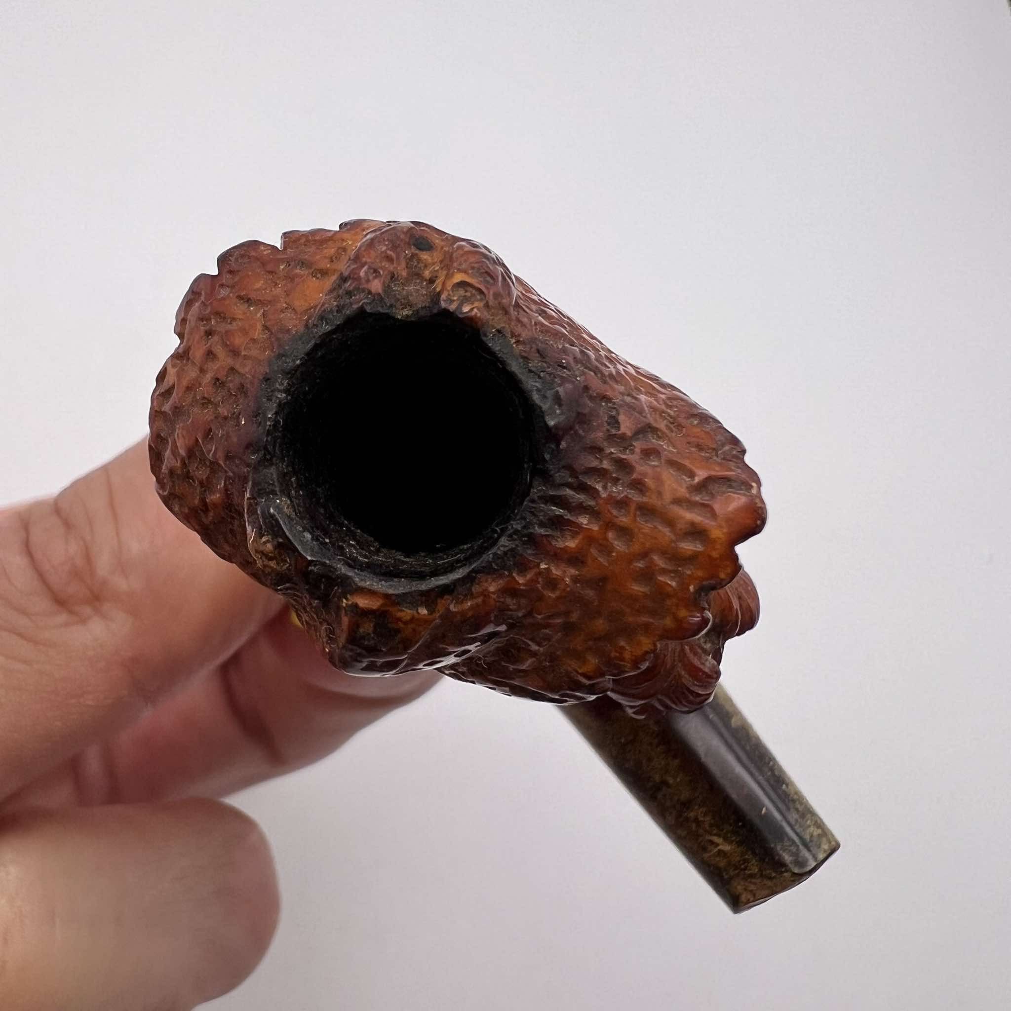 Vintage Antique Mouthpiece Cigarette Holder Pipe Natural Hand Carved Size ONE SIZE - 4 Thumbnail