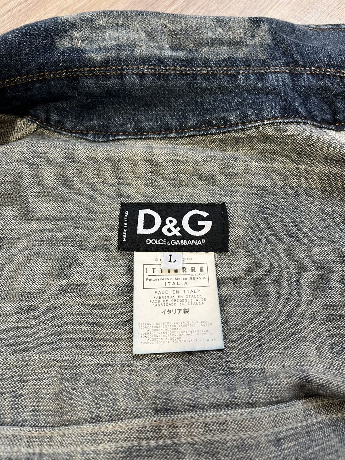 Dolce & Gabbana Dolce&Gabbana Vintage Wonder Woman Limited Denim Jacket Size L / US 10 / IT 46 - 17 Thumbnail