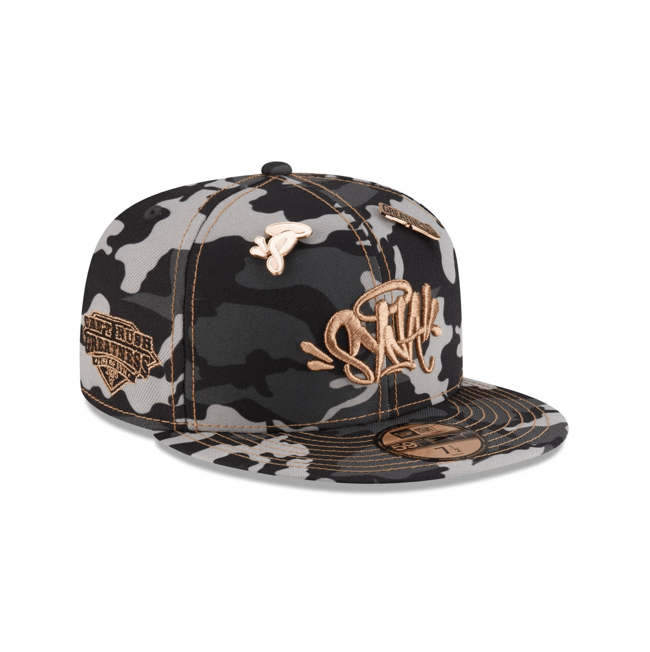 New Era SYNA X NEW ERA 9FIFTY FITTED CAP CAMO | SIZE 7 7/8 | *Rare 