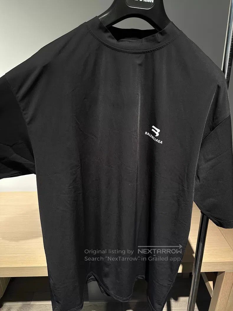 Balenciaga Balenciaga Black Short Sleeve T-Shirt Size US S / EU 44-46 / 1 - 2 Thumbnail