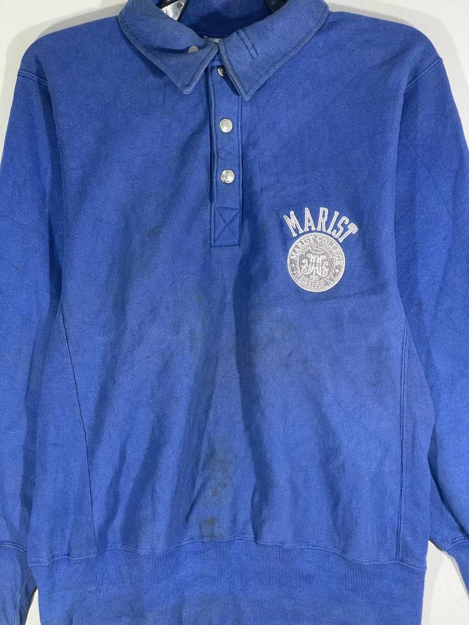 Champion Vintage 90s champion reverse weave Marist college polo M Size US M / EU 48-50 / 2 - 5 Thumbnail