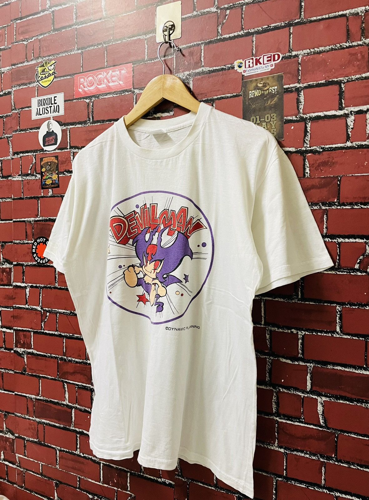 Anime VINTAGE ANIME DEVIL MAN MANGSA SERIES JAPANESE 90s Size US L / EU 52-54 / 3 - 2 Thumbnail