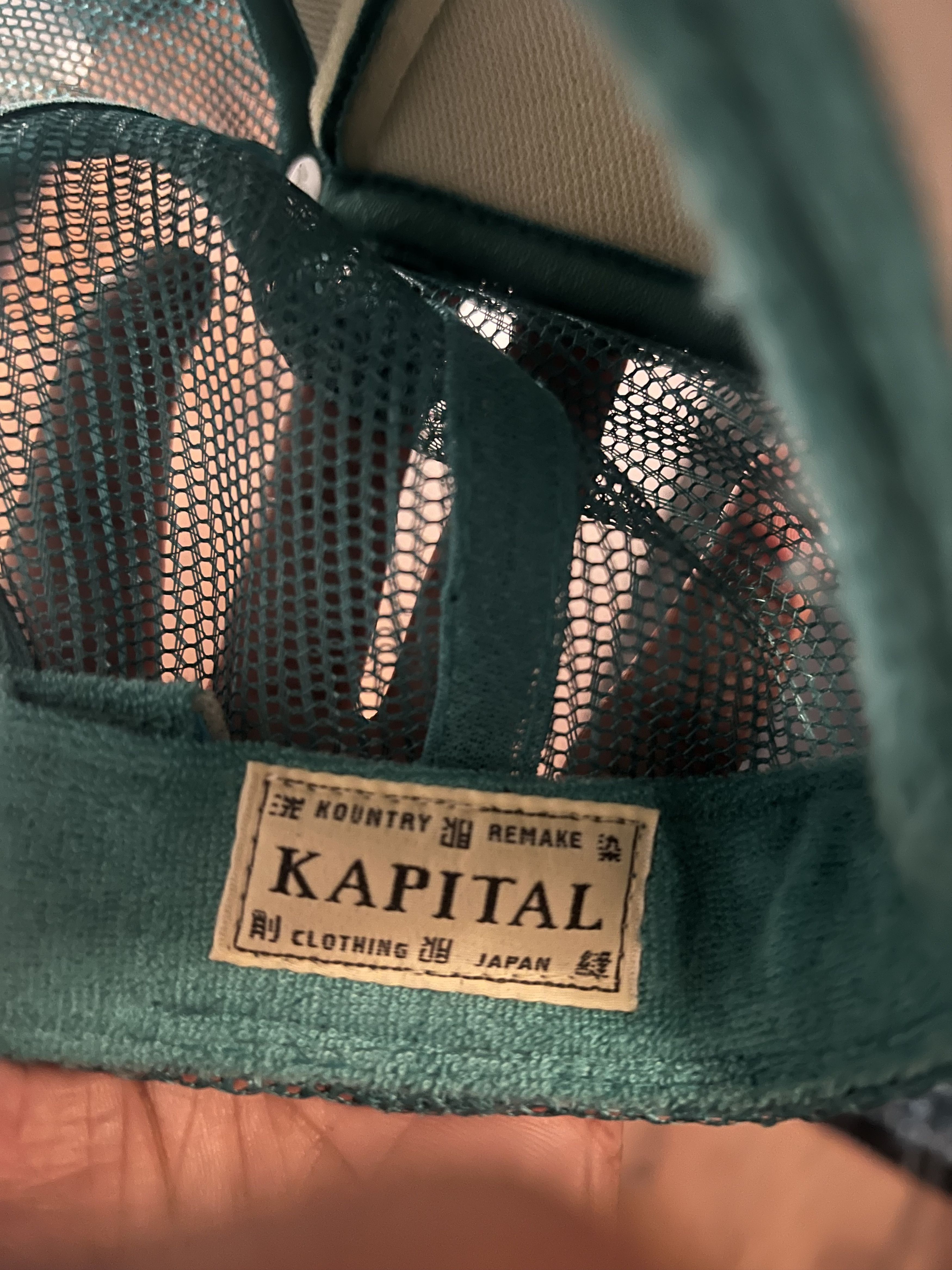 Kapital KAPITAL FREE WHEELIN TRUCKER CAP Size ONE SIZE - 8 Thumbnail