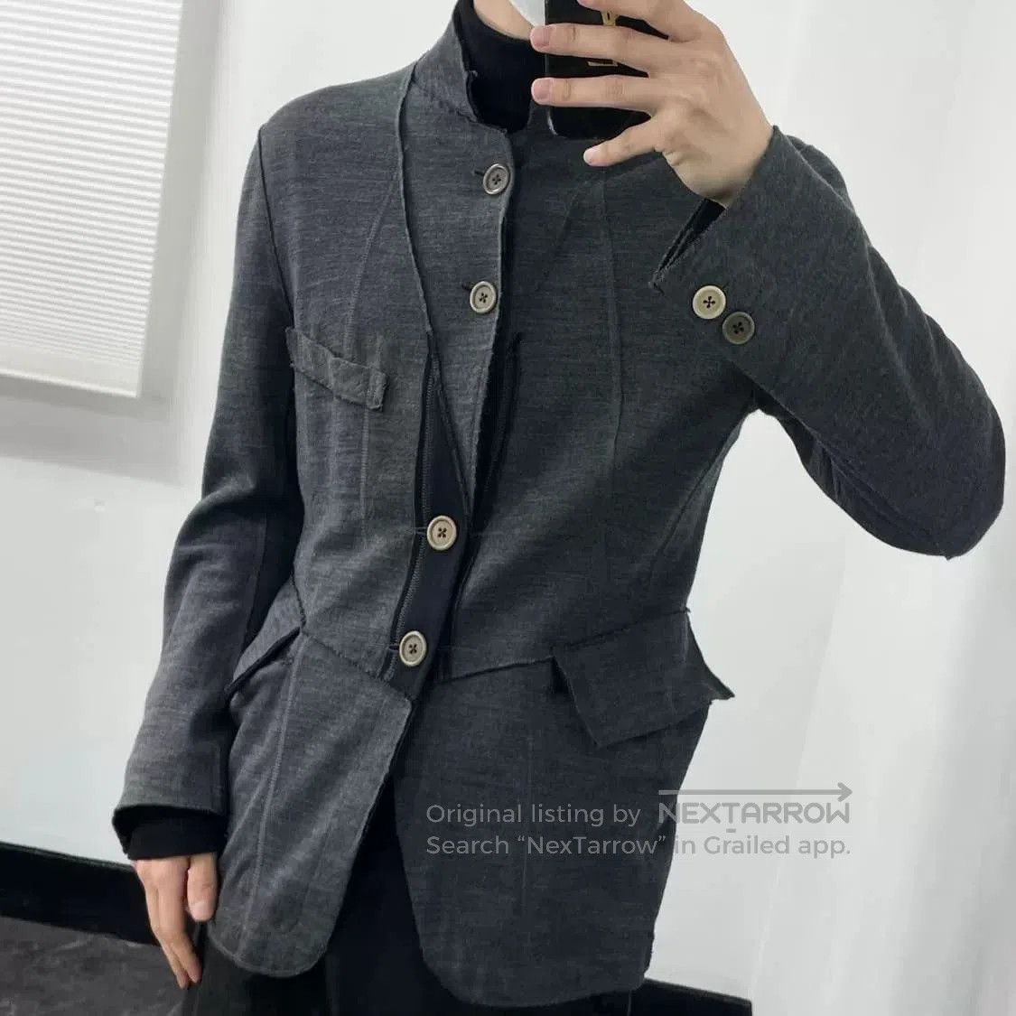 Takahiromiyashita The Soloist. Takahiromiyashita TheSoloist Knitted Jacket. Size US M / EU 48-50 / 2 - 6 Thumbnail