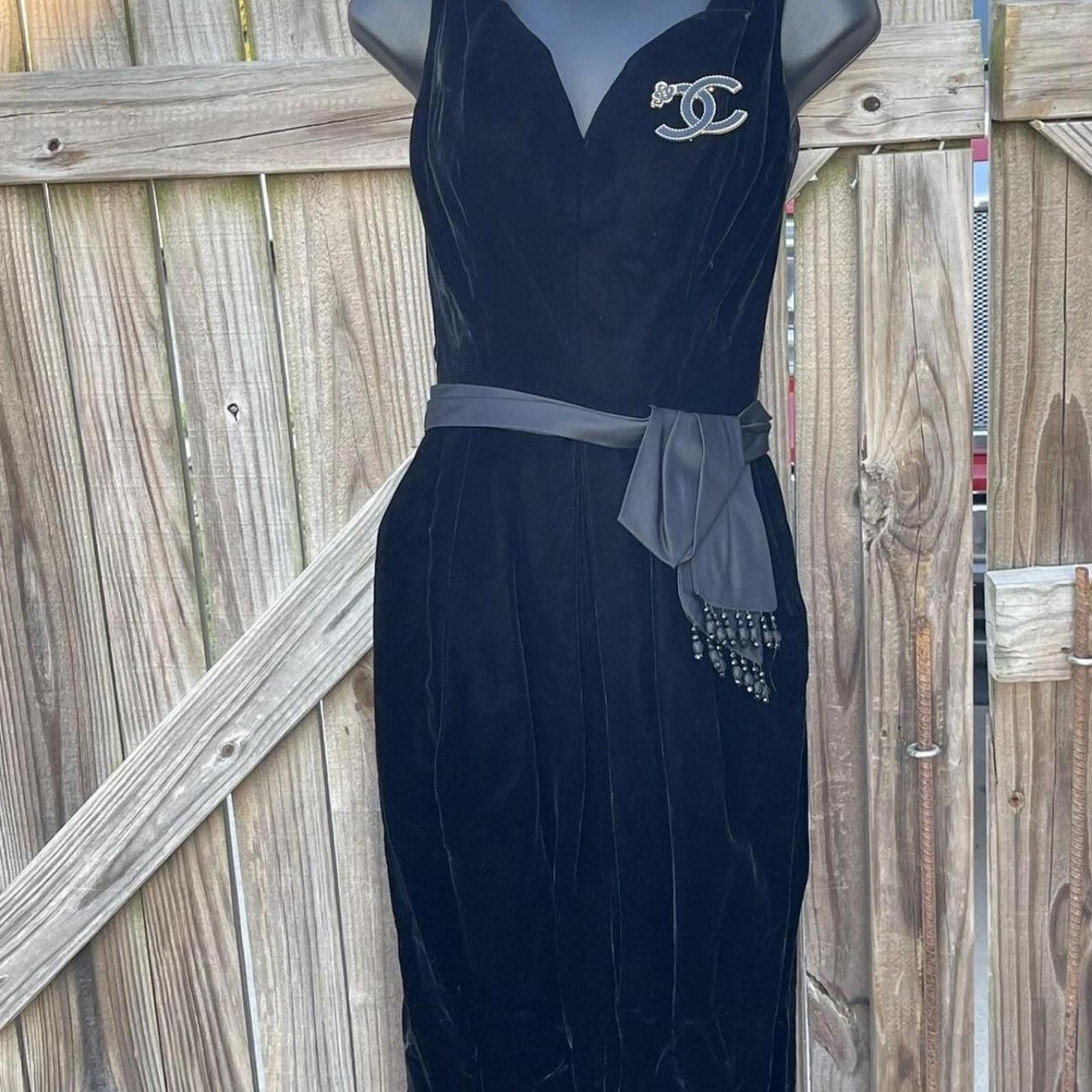 Other 60s Jerry Parnisdress black v-neck size 4 unionmade Size S / US 4 / IT 40 - 1 Thumbnail