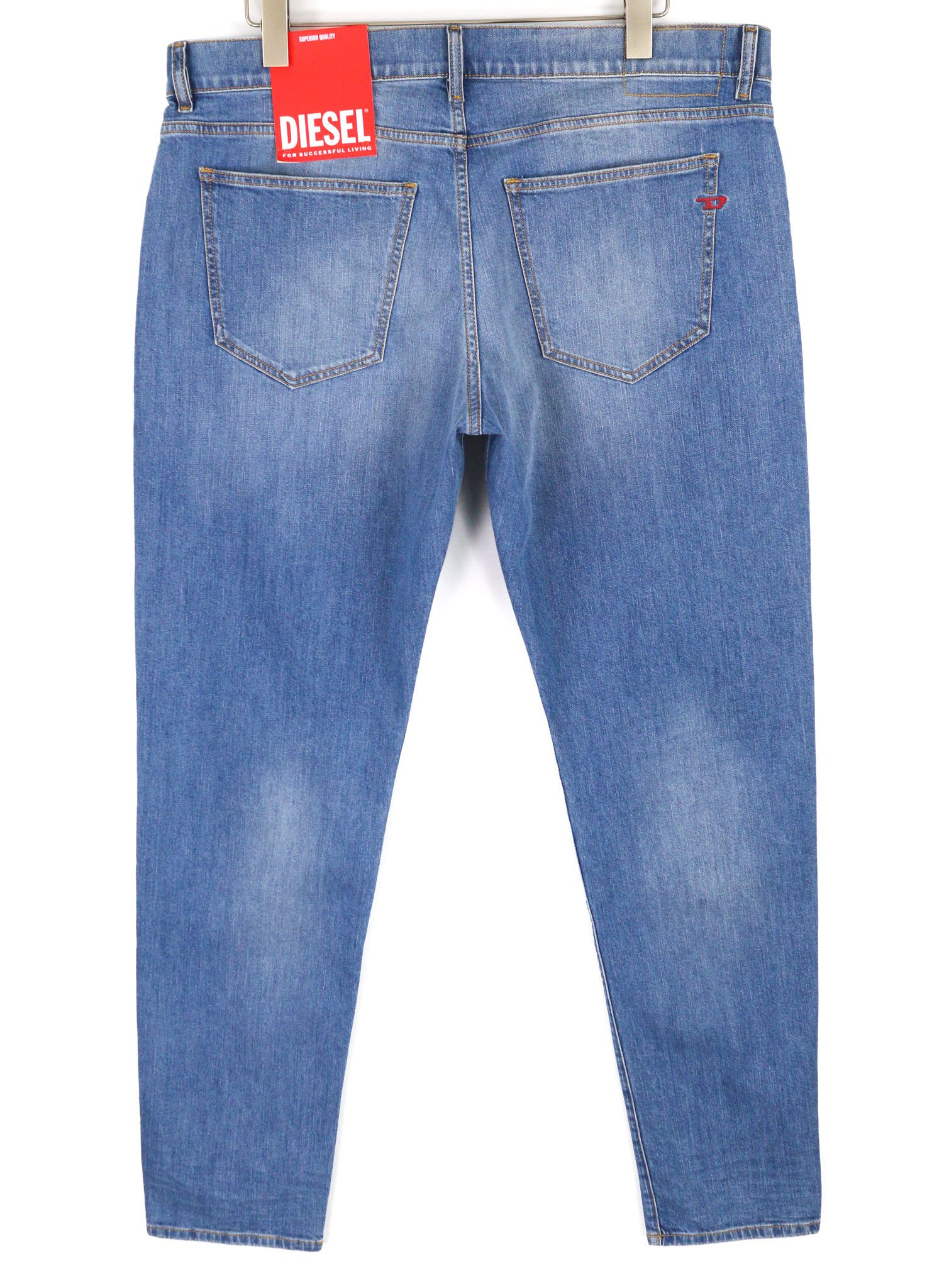 Diesel 2019 D-STRUKT 0EHAJ W40/L34 Slim Blue 40473 Size US 40 / EU 56 - 2 Thumbnail