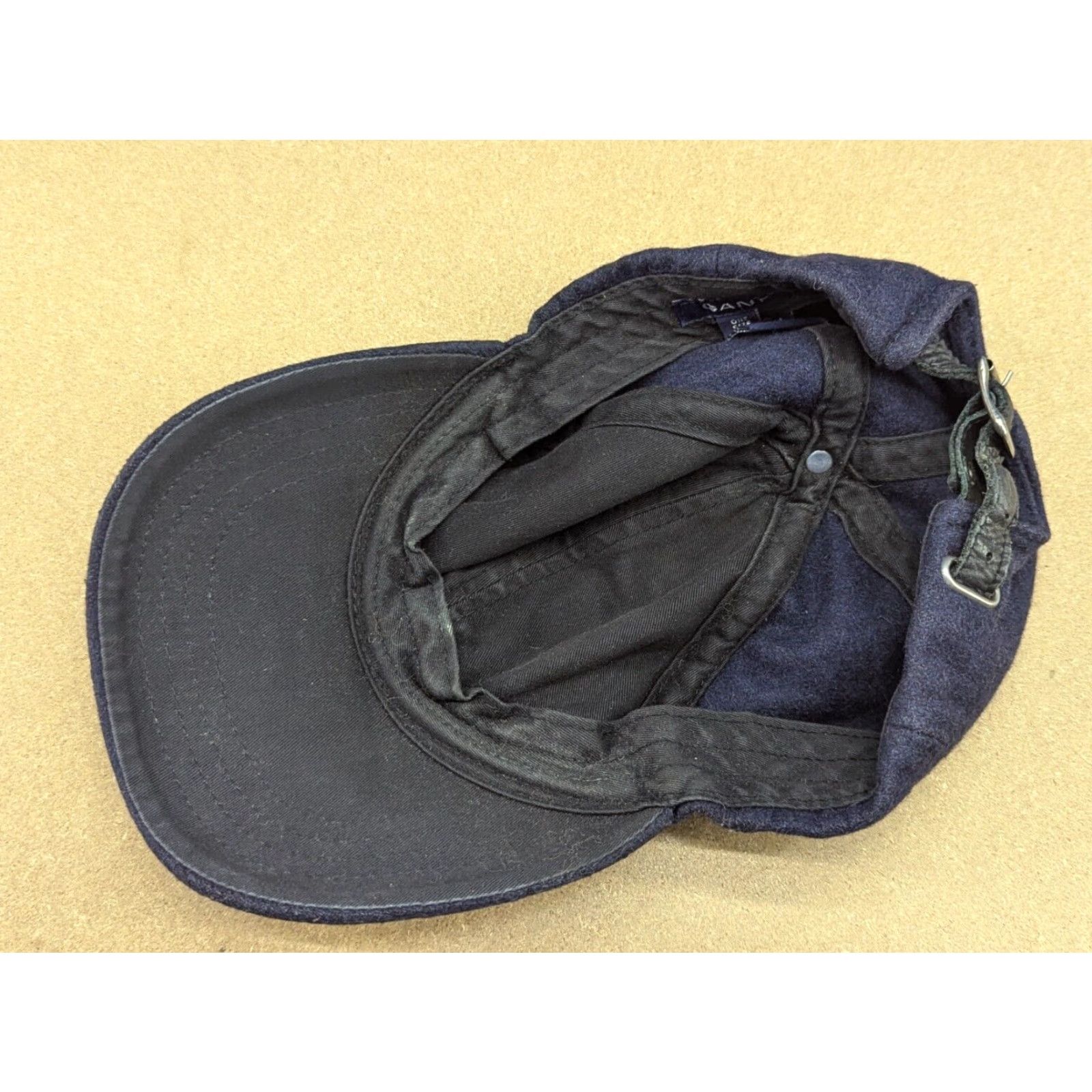 Gant VINTAGE GANT USA Baseball Cap One Size Wool Viscose Blue Adjustable Mens Hat Size ONE SIZE - 4 Thumbnail